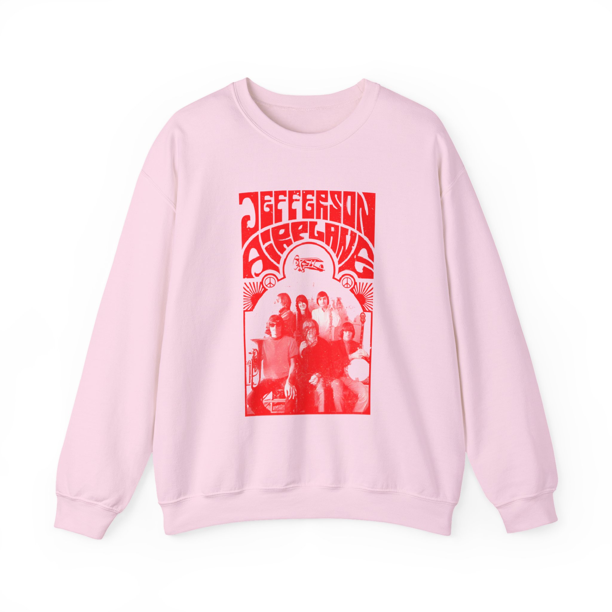 Jefferson Airplane Band Photo Unisex Heavy Blendâ„¢ Crewneck Sweatshirt
