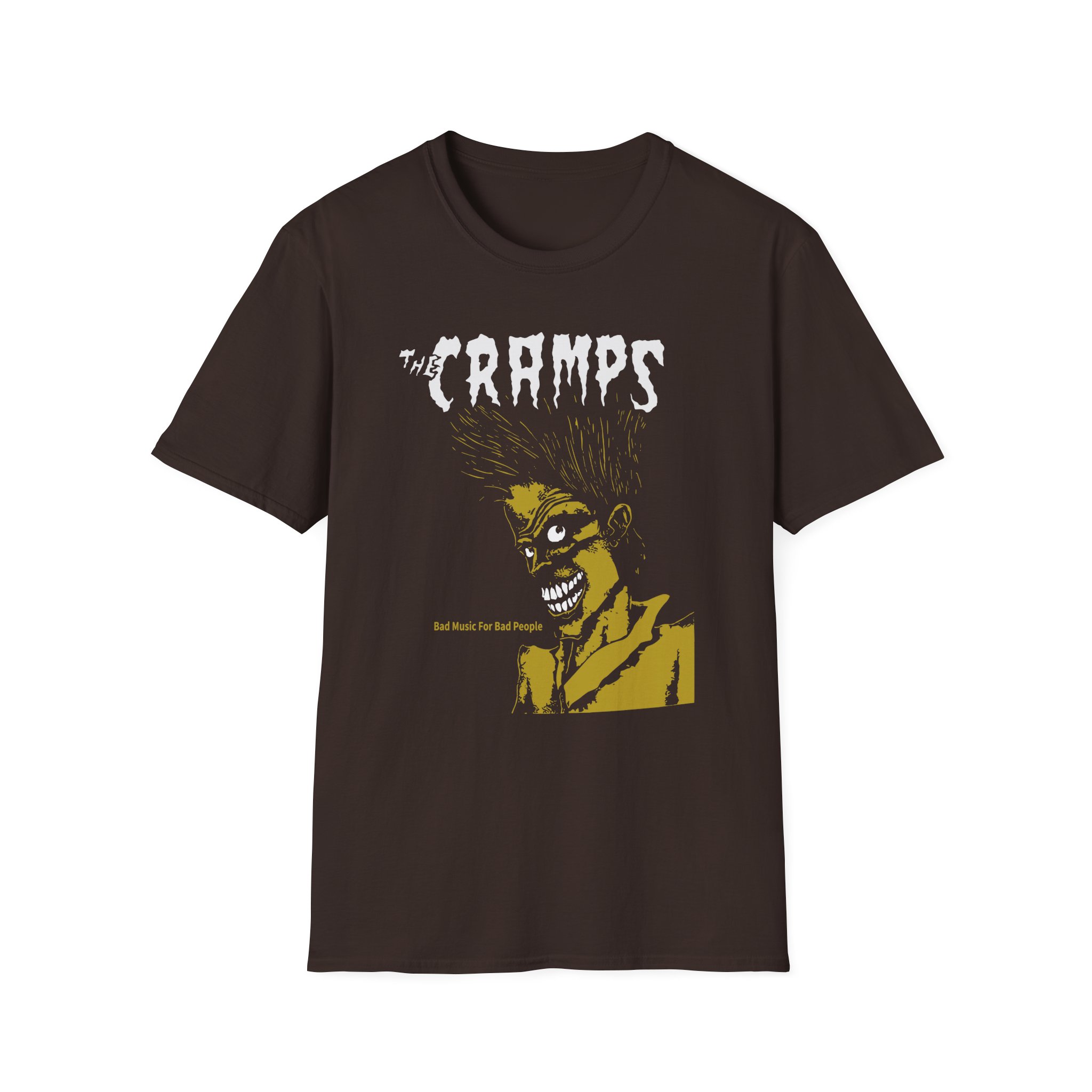 The Cramps Bad Music for Bad People Unisex Softstyle T-Shirt