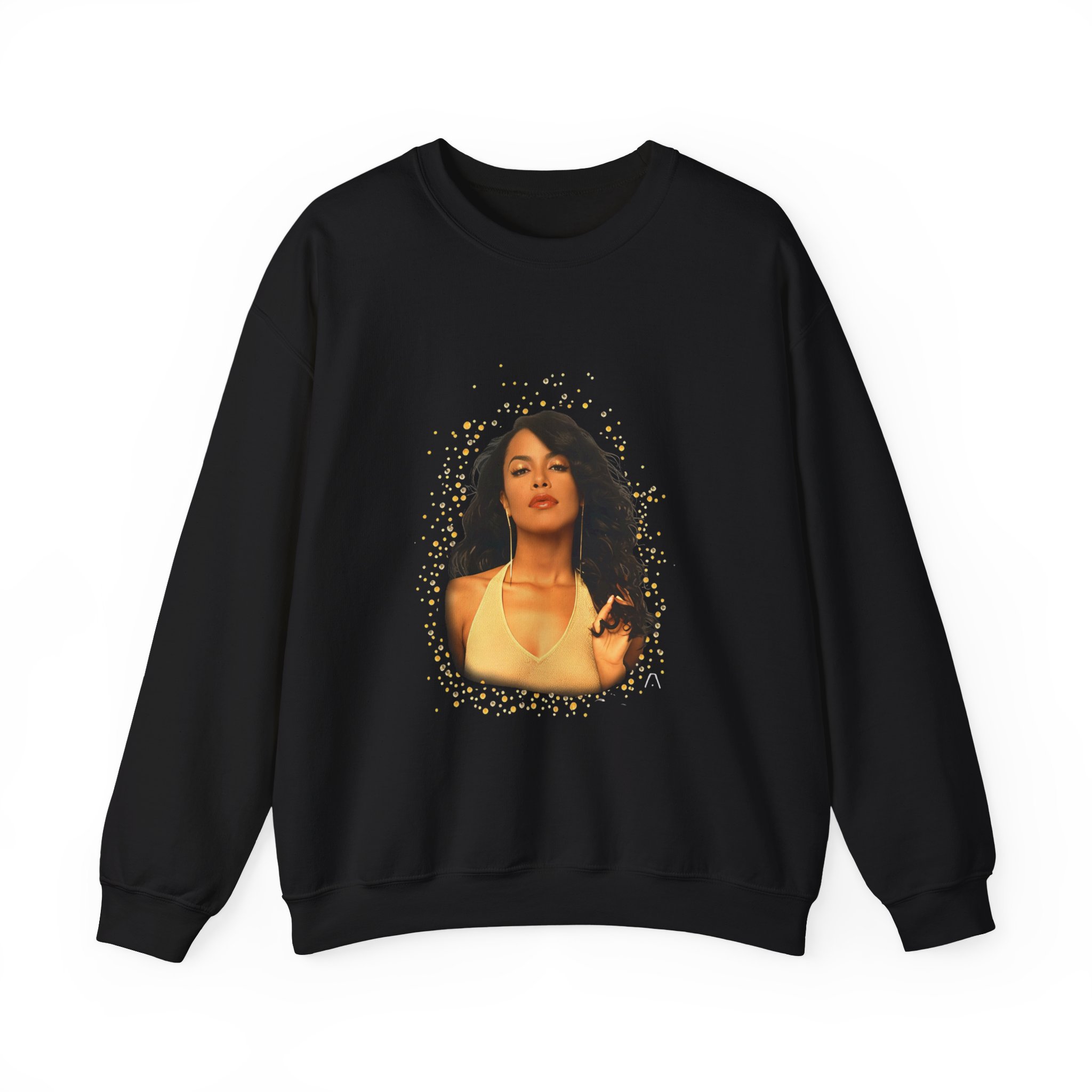 Aaliyah Self Titled Portrait Unisex Heavy Blendâ„¢ Crewneck Sweatshirt