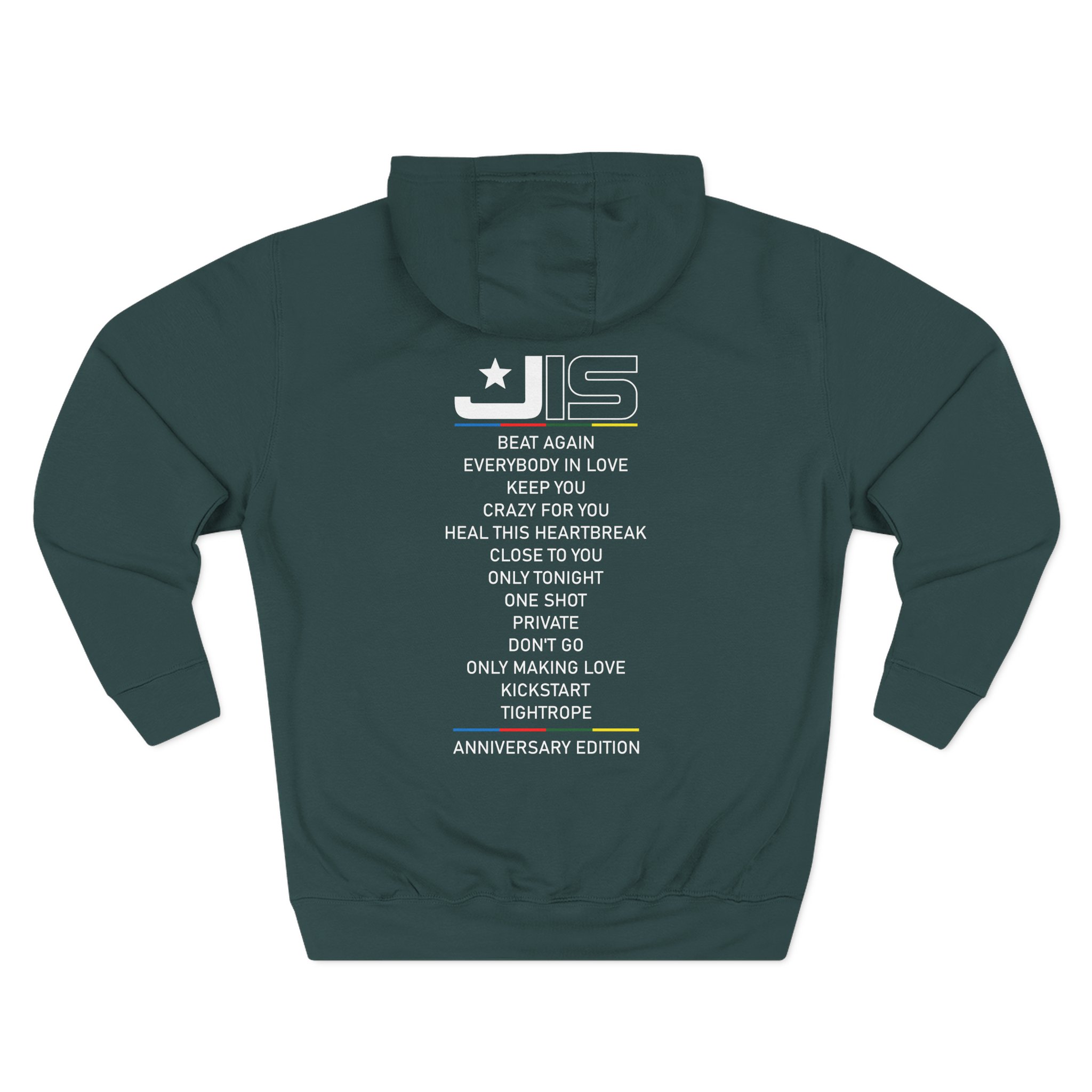 JLS J15 Anniversary Three-Panel Fleece Hoodie