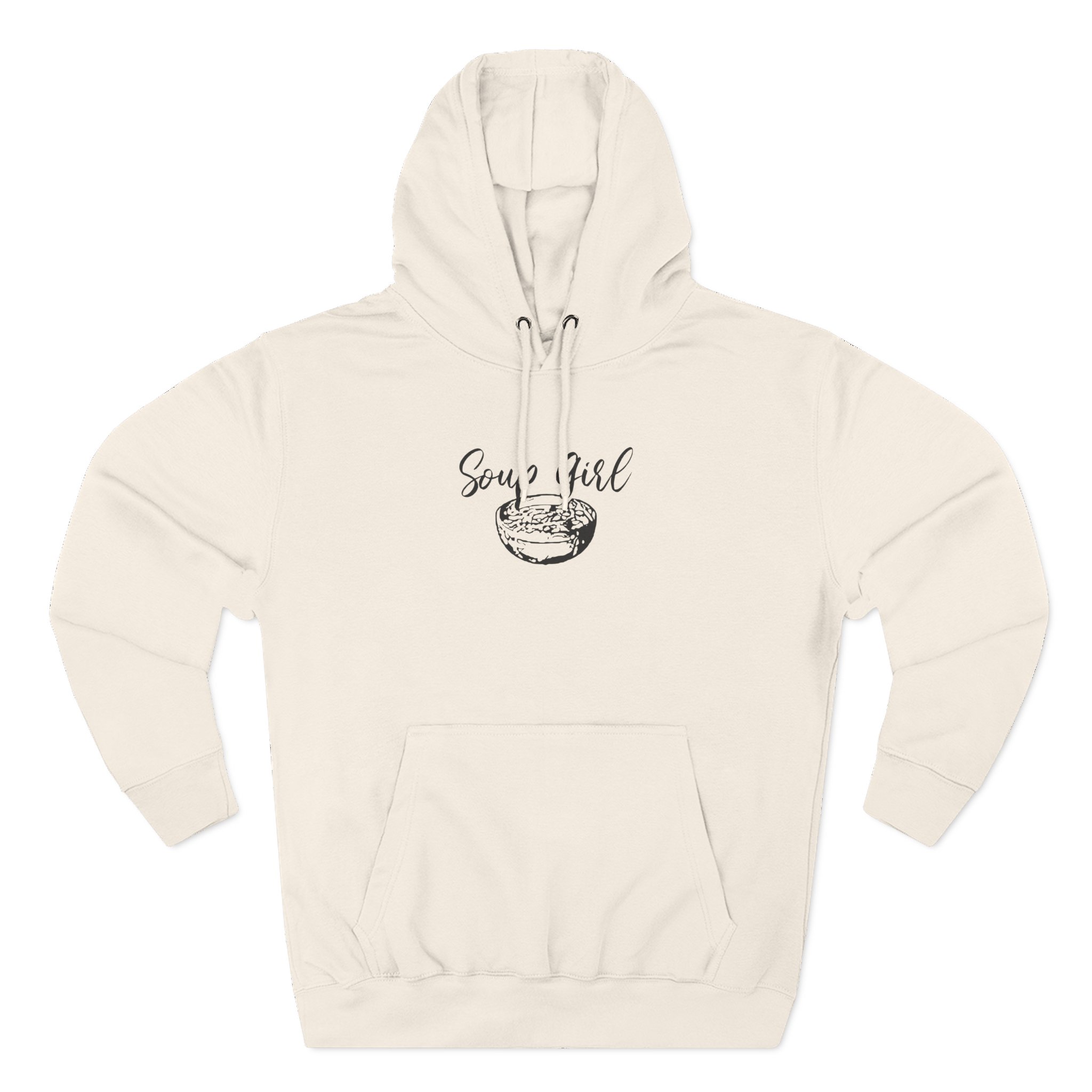 Kat Timpf Soup Girl Three-Panel Fleece Hoodie
