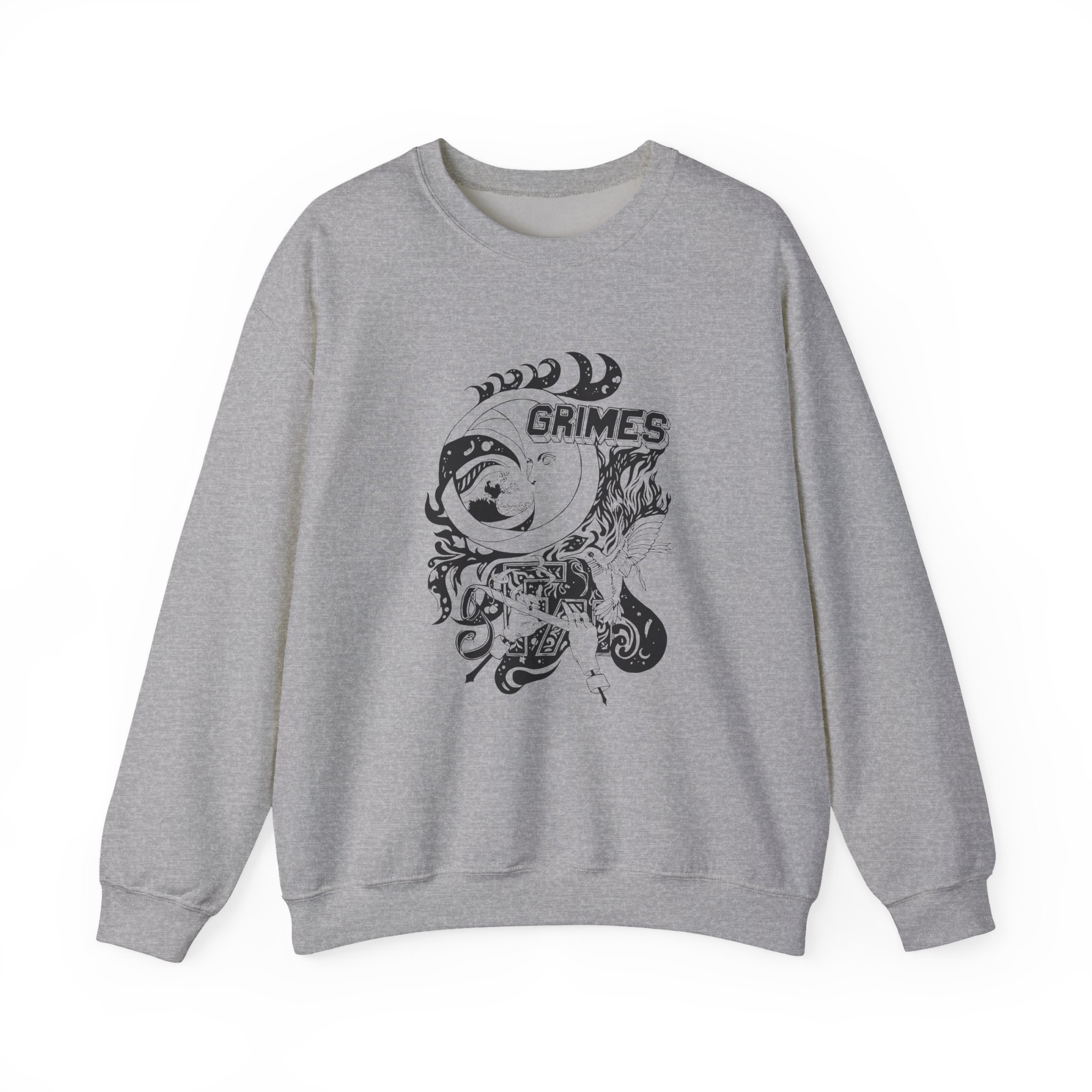 Grimes Unisex Heavy Blend Crewneck Sweatshirt