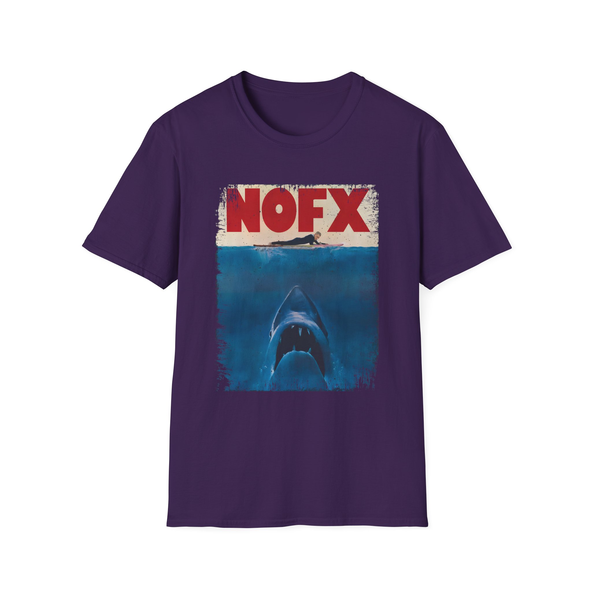 Nofx Surfer Unisex Softstyle T-Shirt