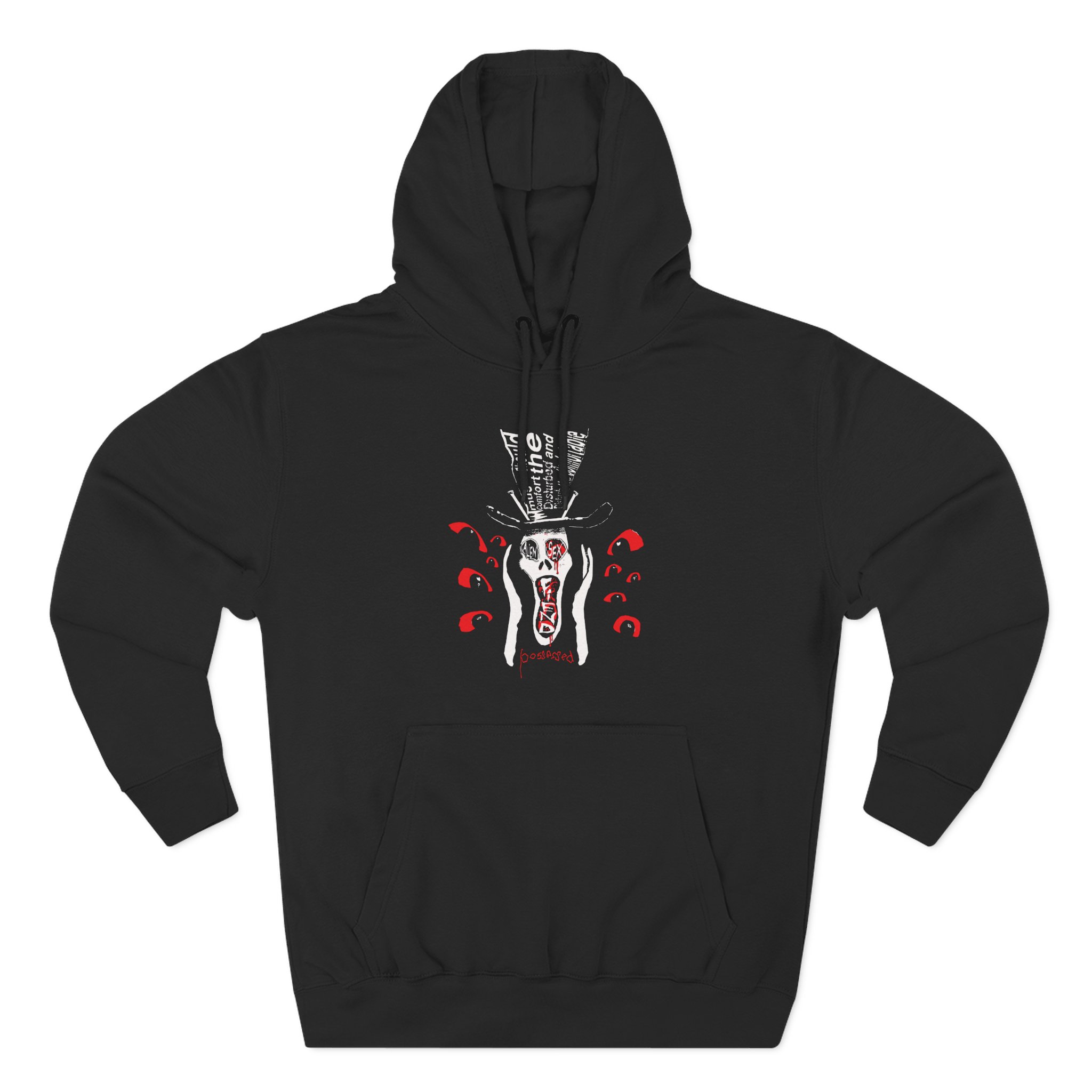Alien Sex Fiend Possessed Three-Panel Fleece Hoodie