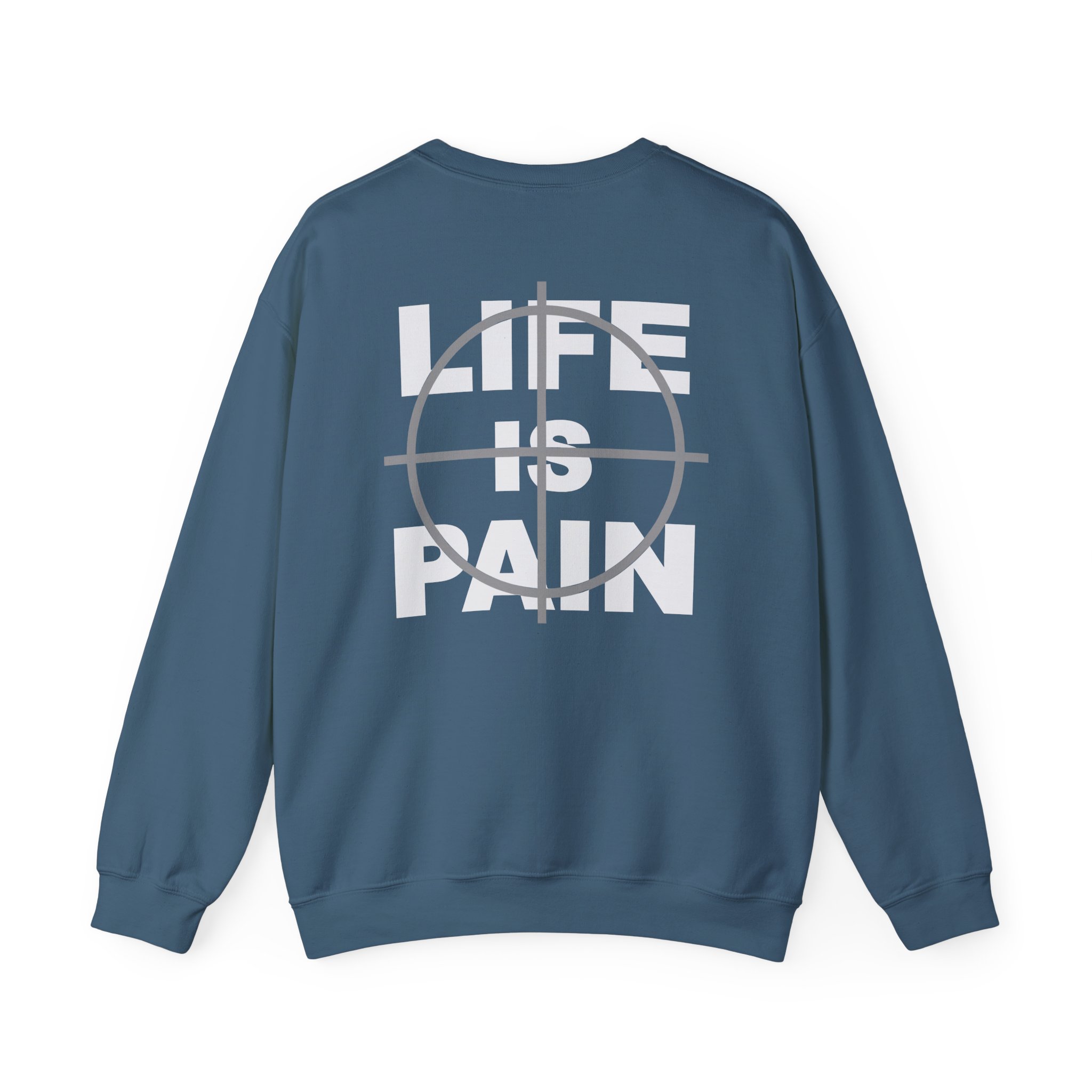Merauder Life is Pain Unisex Heavy Blendâ„¢ Crewneck Sweatshirt