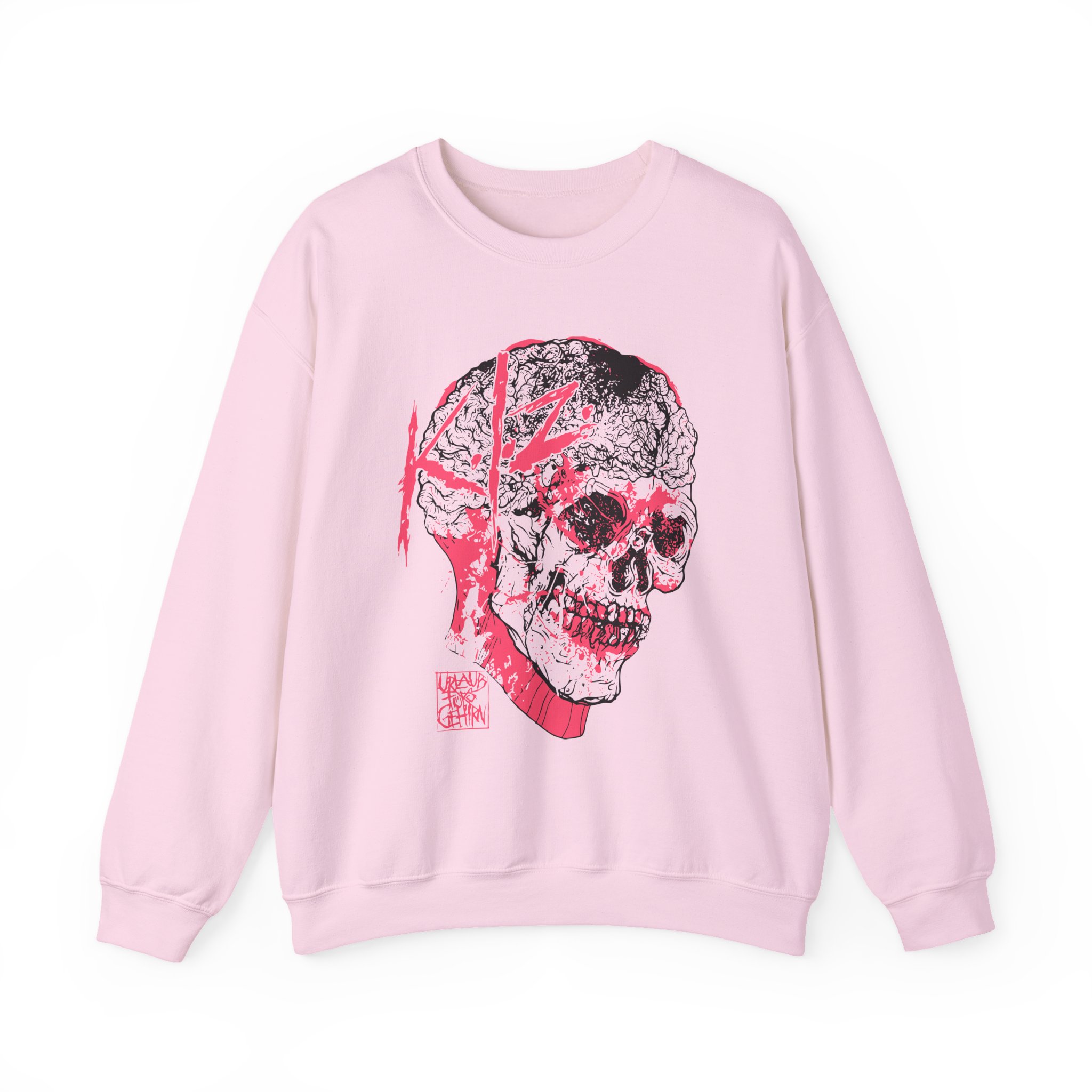 Kiz Brain Unisex Heavy Blendâ„¢ Crewneck Sweatshirt