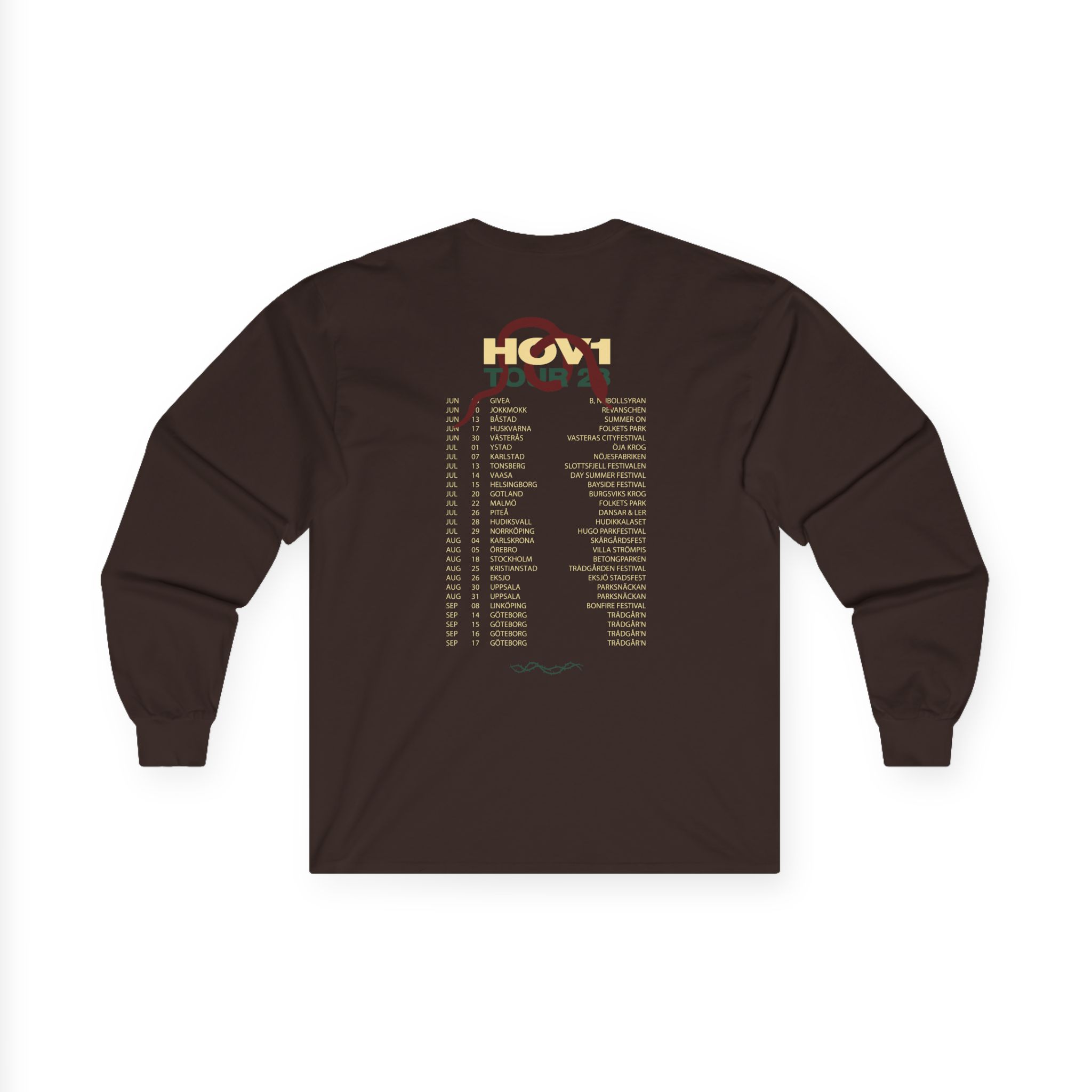 Hov1 Tour 2025 Unisex Ultra Cotton Long Sleeve Tee