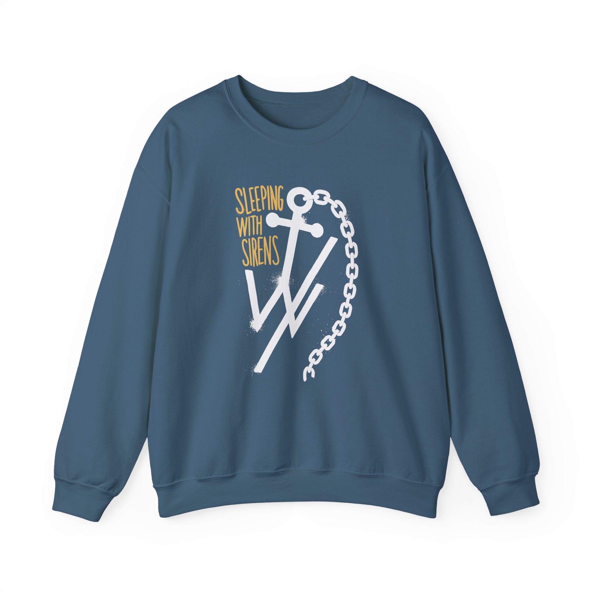 Sleeping With Sirens Anchor Chain Unisex Heavy Blendâ„¢ Crewneck Sweatshirt