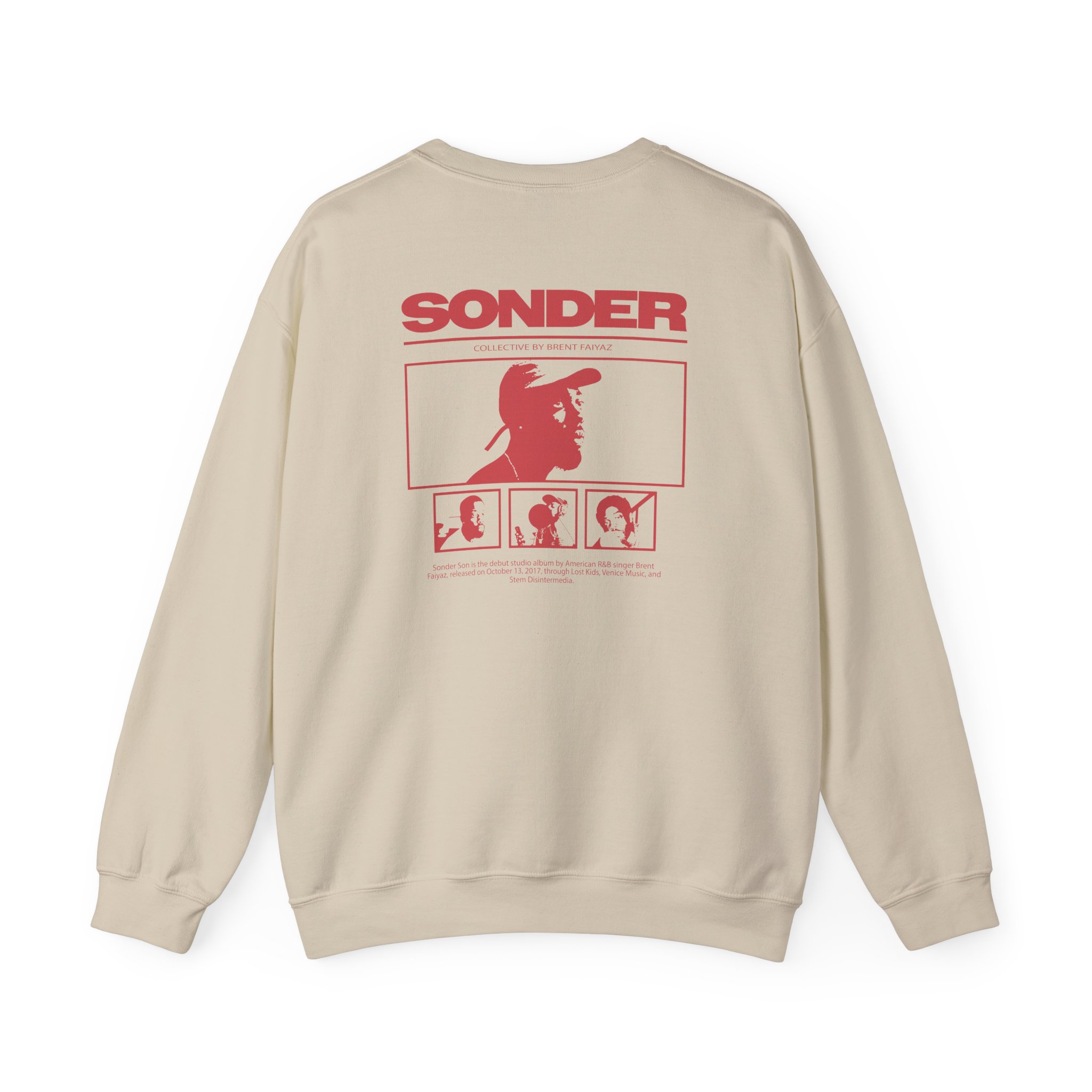 Brent Faiyaz Sonder Unisex Heavy Blendâ„¢ Crewneck Sweatshirt