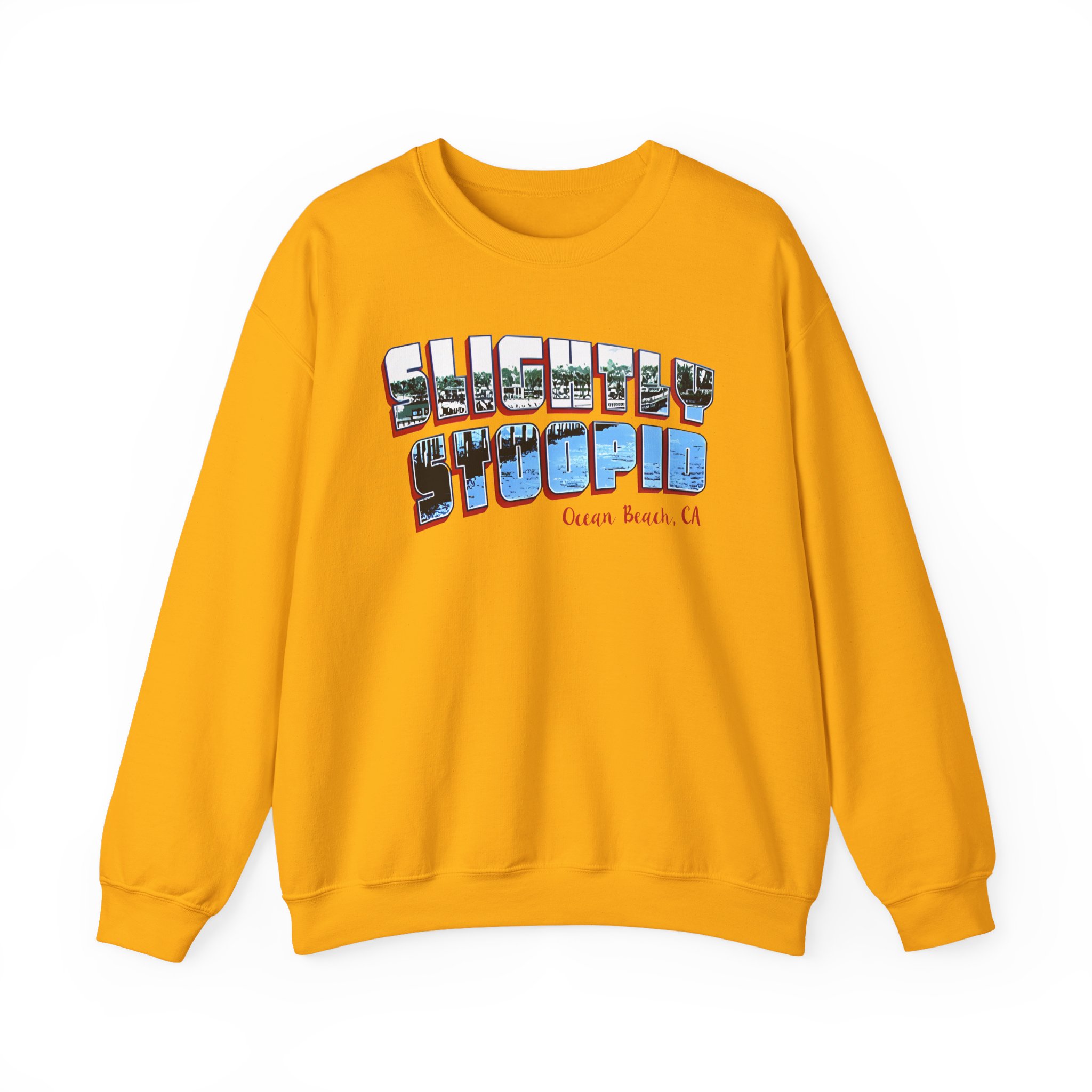 Slightly Stoopid Ocean Beach, Ca Unisex Heavy Blendâ„¢ Crewneck Sweatshirt