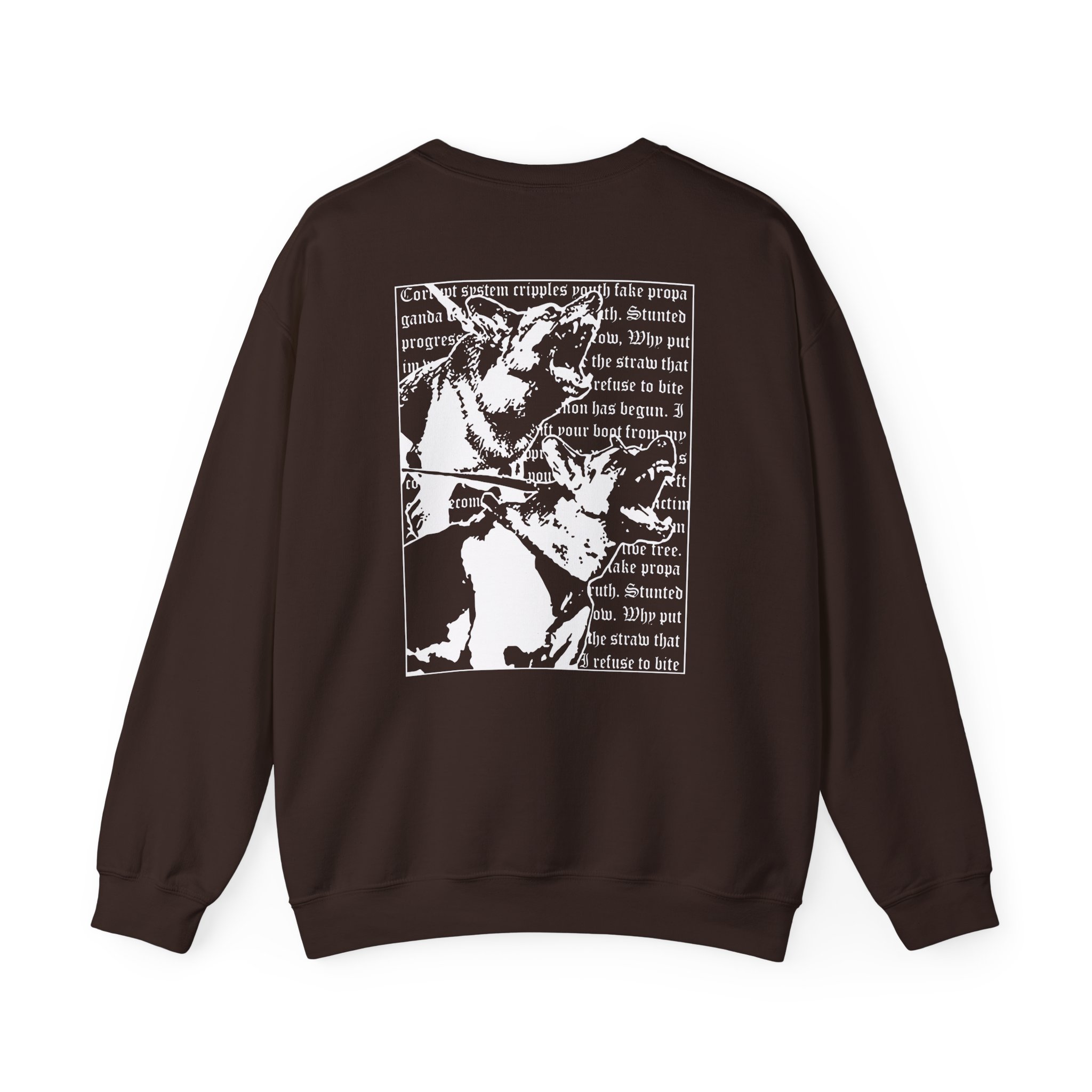 Jesus Piece Oppressor Unisex Heavy Blendâ„¢ Crewneck Sweatshirt