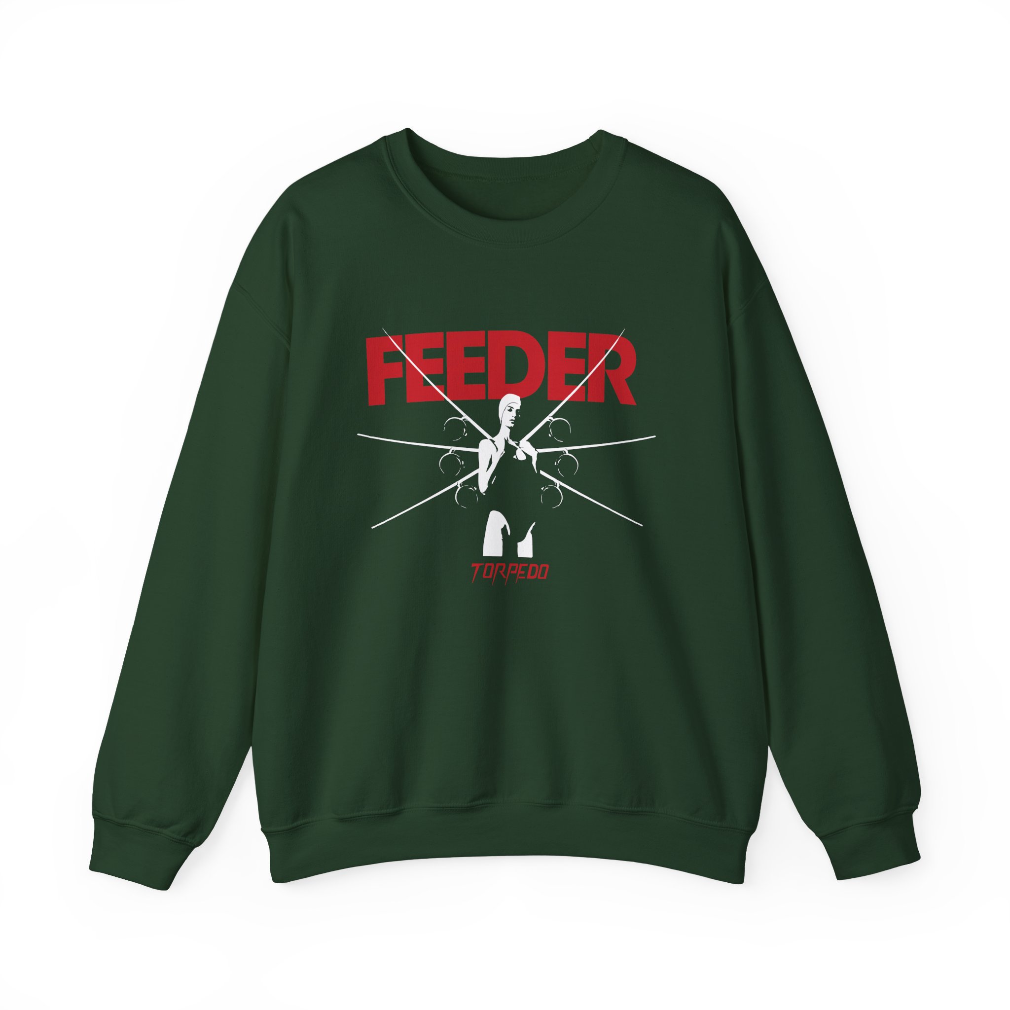 Feeder Torpedo Unisex Heavy Blendâ„¢ Crewneck Sweatshirt