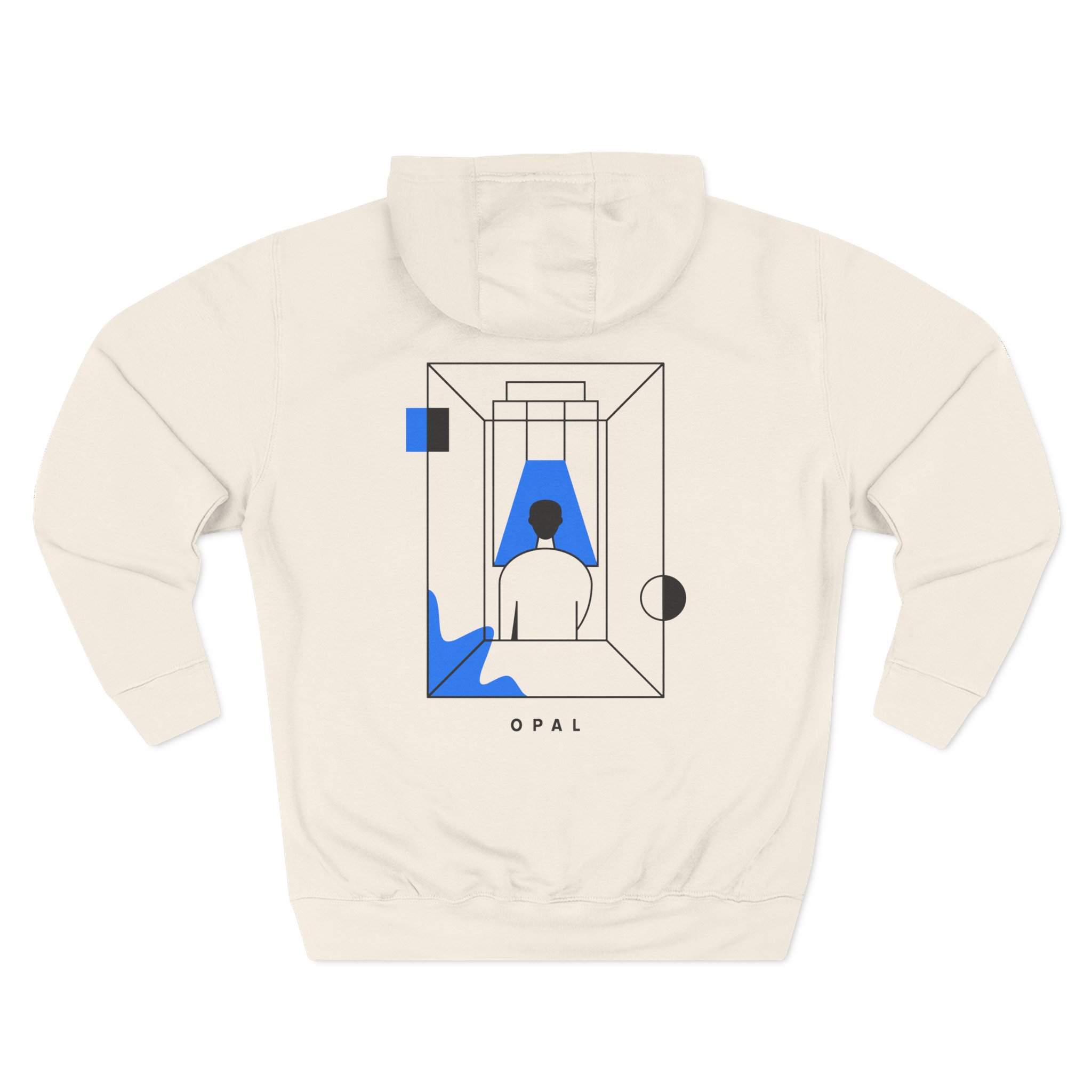 Bicep OPAL Three-Panel Fleece Hoodie