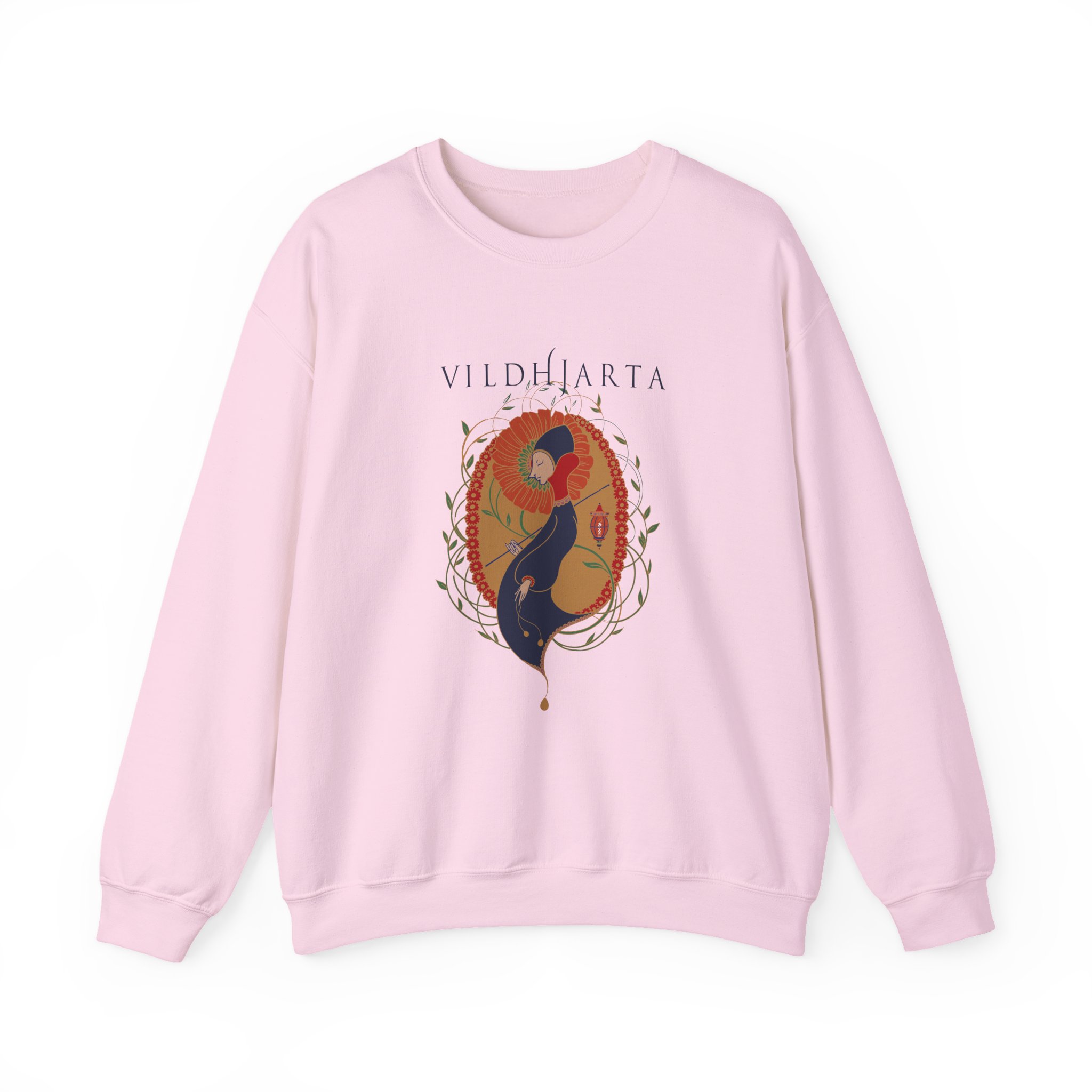 Vildhjarta Lantern Lady Unisex Heavy Blend Crewneck Sweatshirt