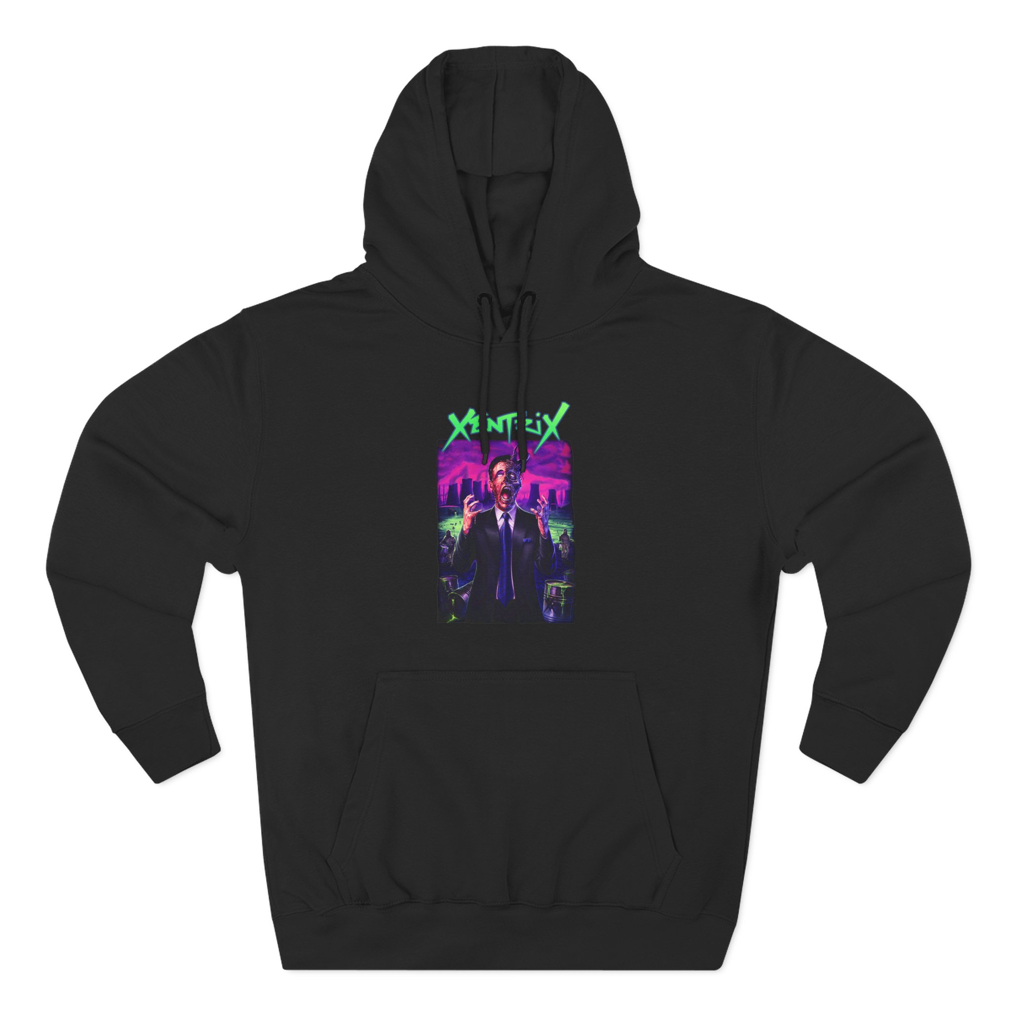 Xentrix Facemelt Three-Panel Fleece Hoodie