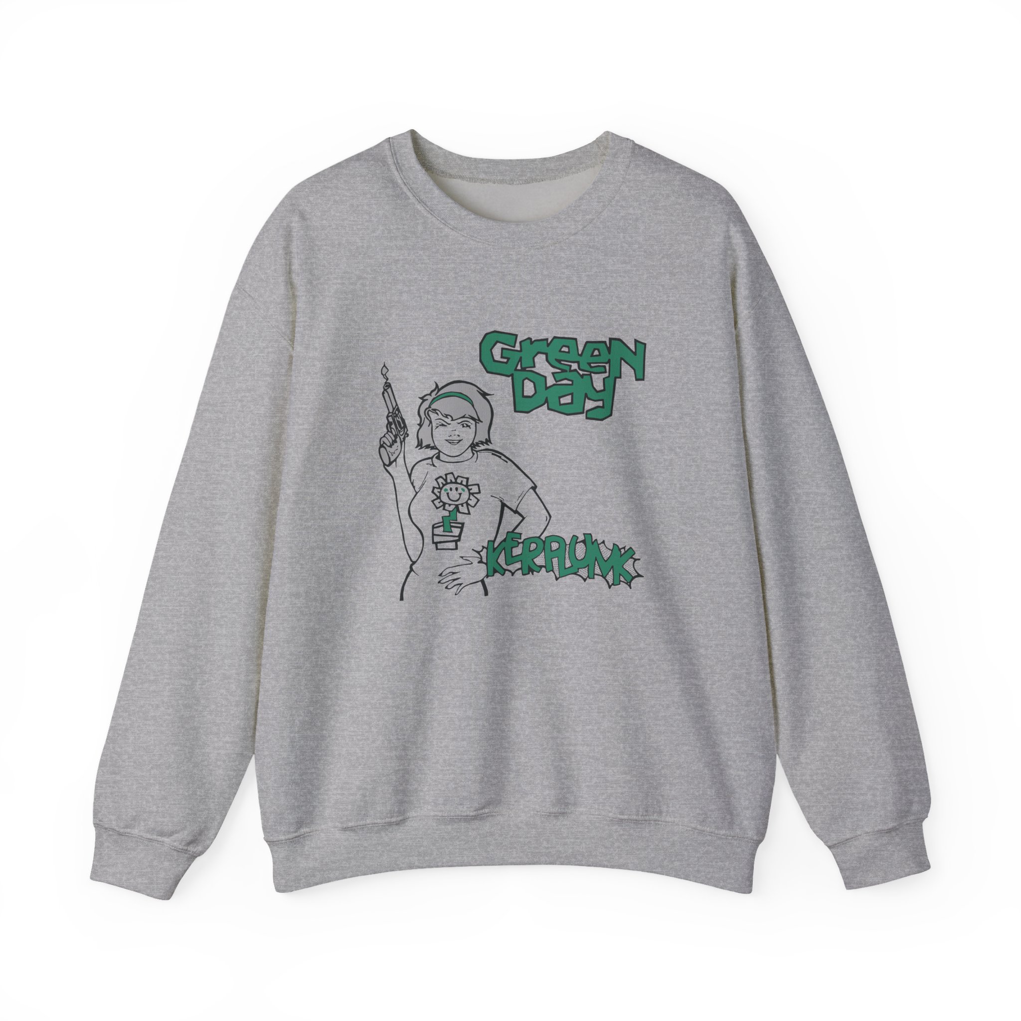 Green Day Kerplunk Baseball Unisex Heavy Blendâ„¢ Crewneck Sweatshirt