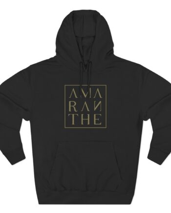 Amaranthe Logo Three-Panel Fleece Hoodie