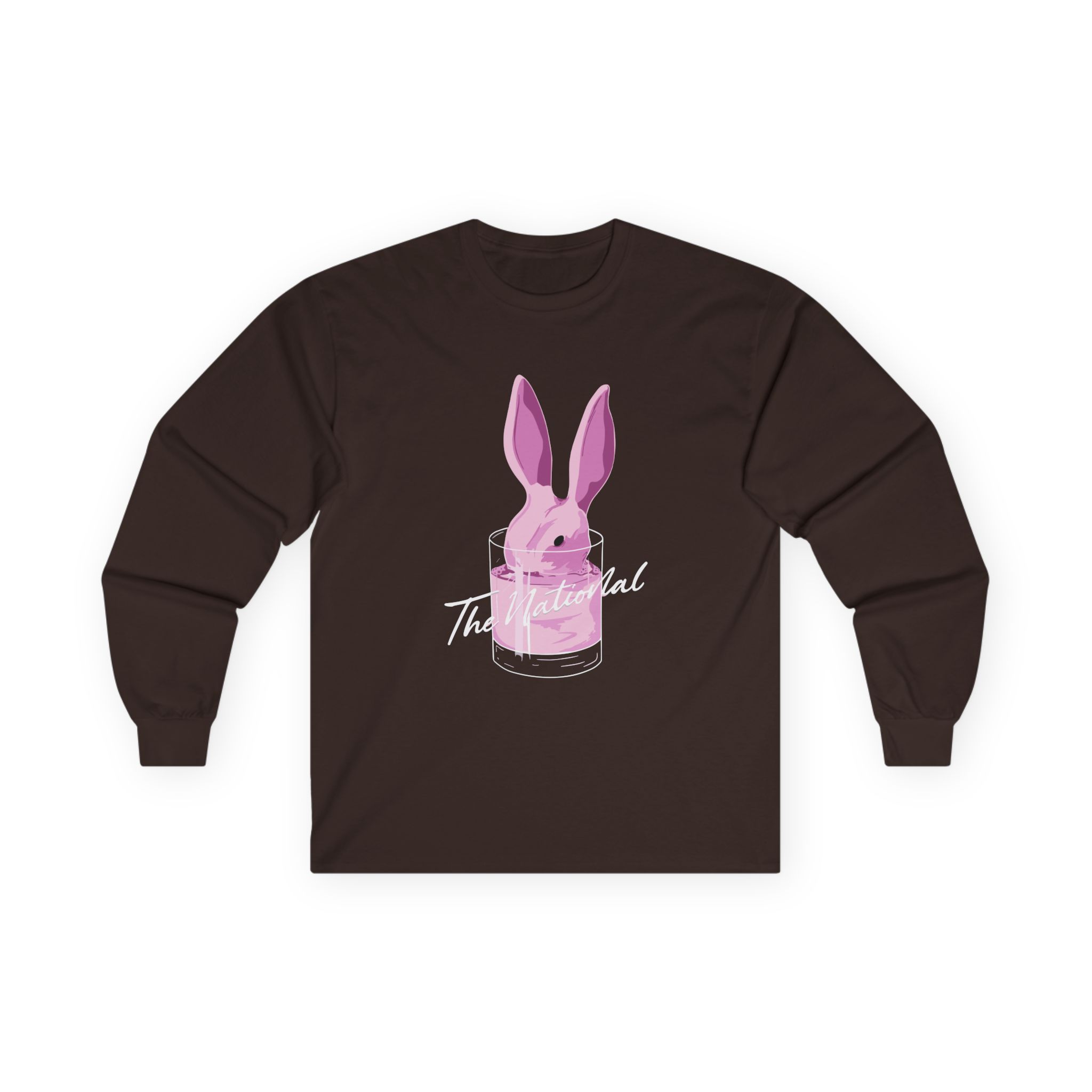 The National Pink Rabbits Unisex Ultra Cotton Long Sleeve Tee