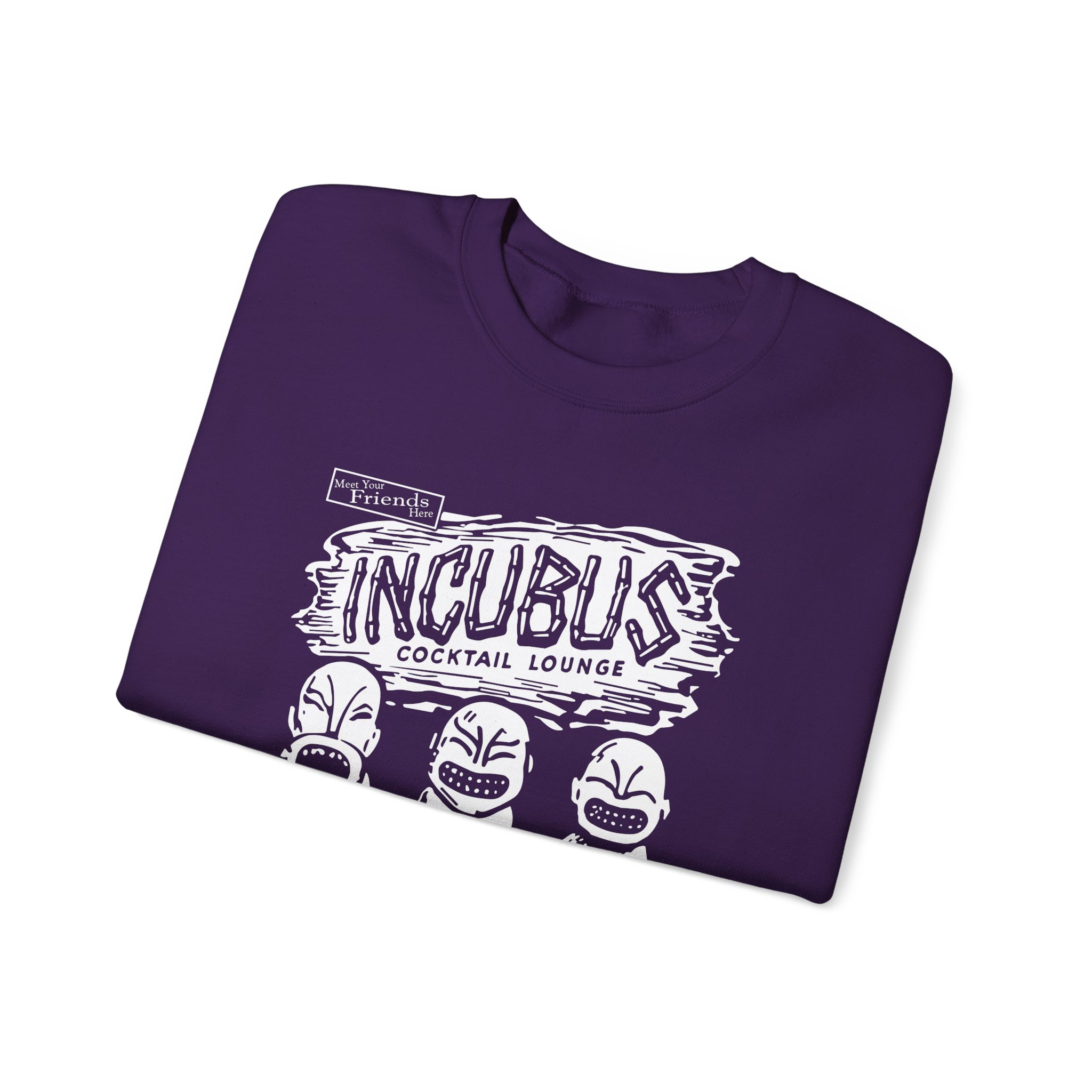 Incubus Cocktail Lounge Unisex Heavy Blendâ„¢ Crewneck Sweatshirt