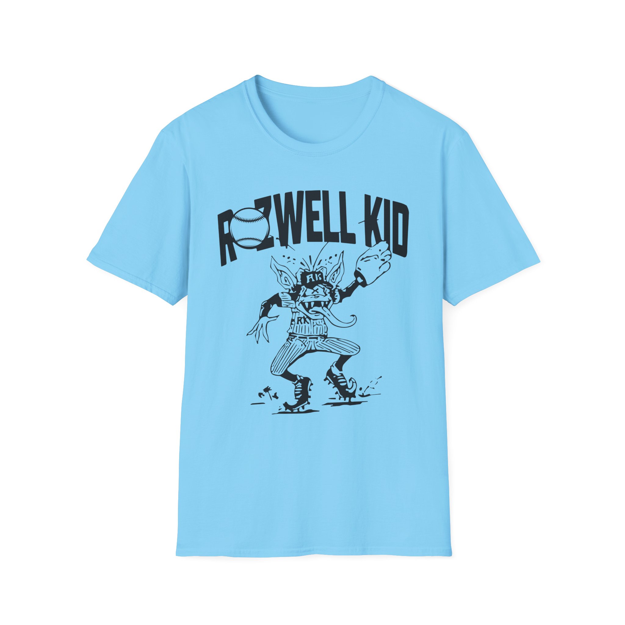 Rozwell Kid Baseball Goblin Unisex Softstyle T-Shirt