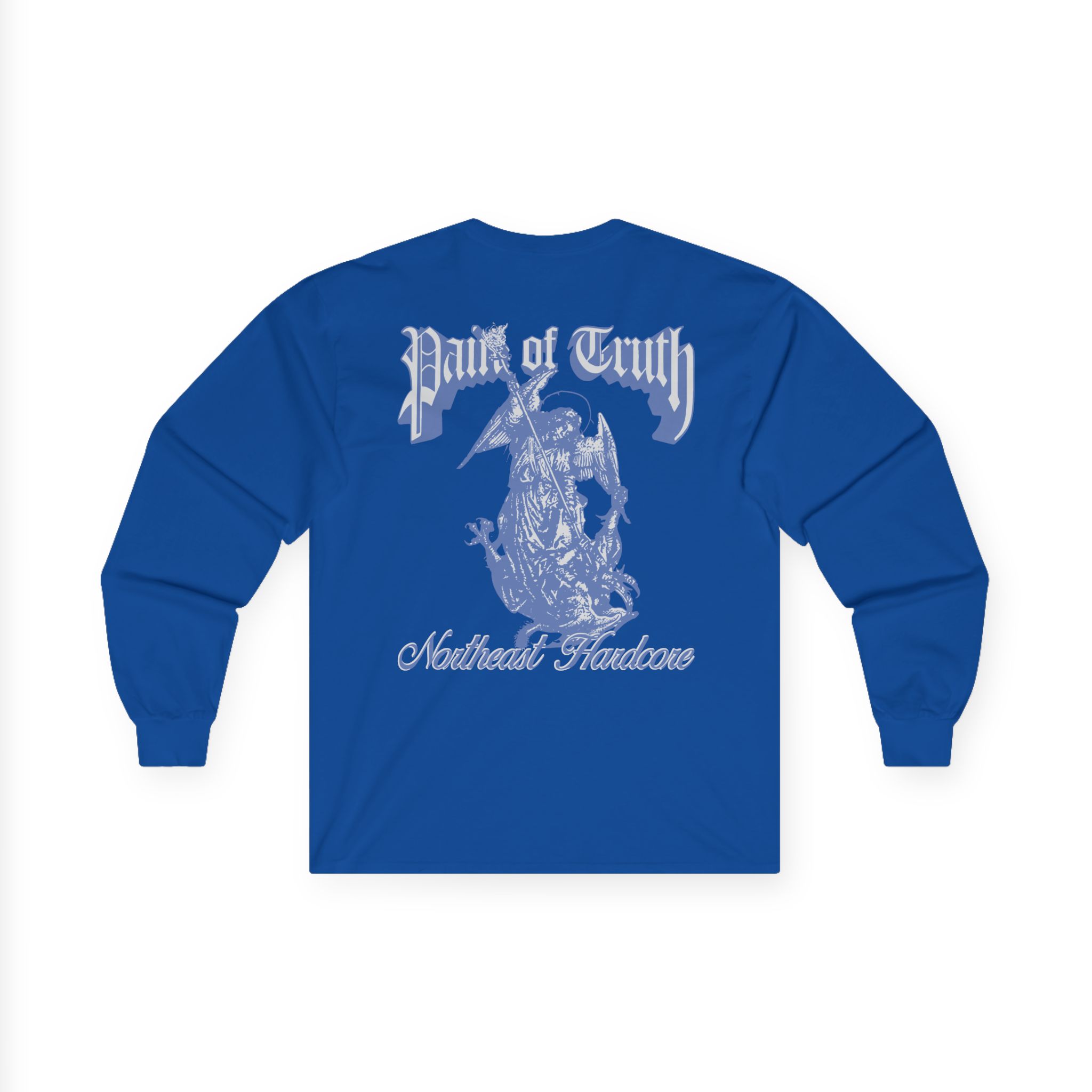 Pain of Truth Not Through Blood Unisex Ultra Cotton Long Sleeve Tee