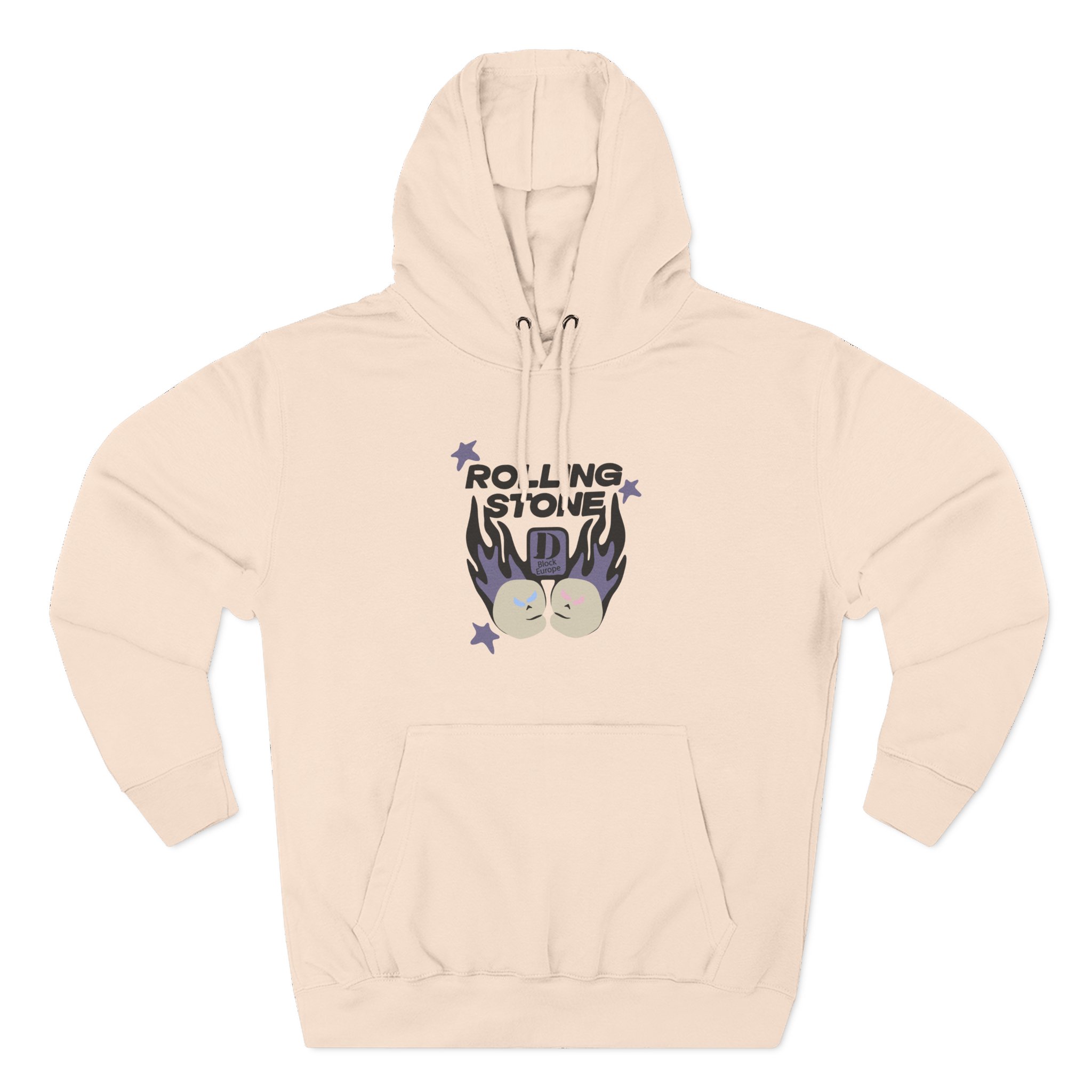 D Block Europe Broken Planet Three-panel Fleece Hoodie