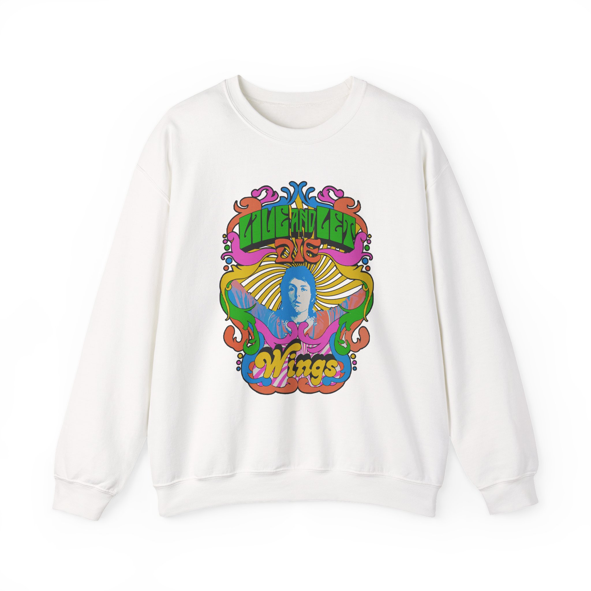 Wings Live And Let Die Unisex Heavy Blendâ„¢ Crewneck Sweatshirt
