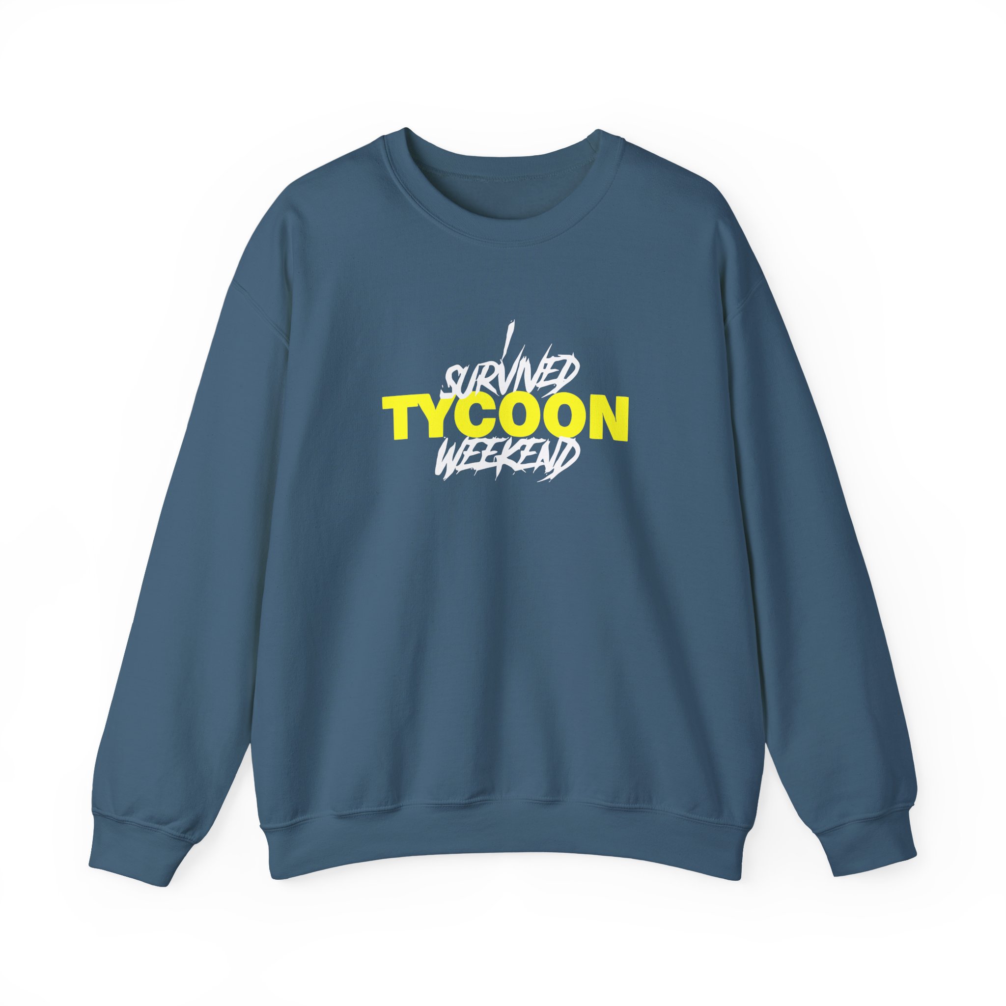 G-unit I Survined Tycoon Weekend Unisex Heavy Blendâ„¢ Crewneck Sweatshirt