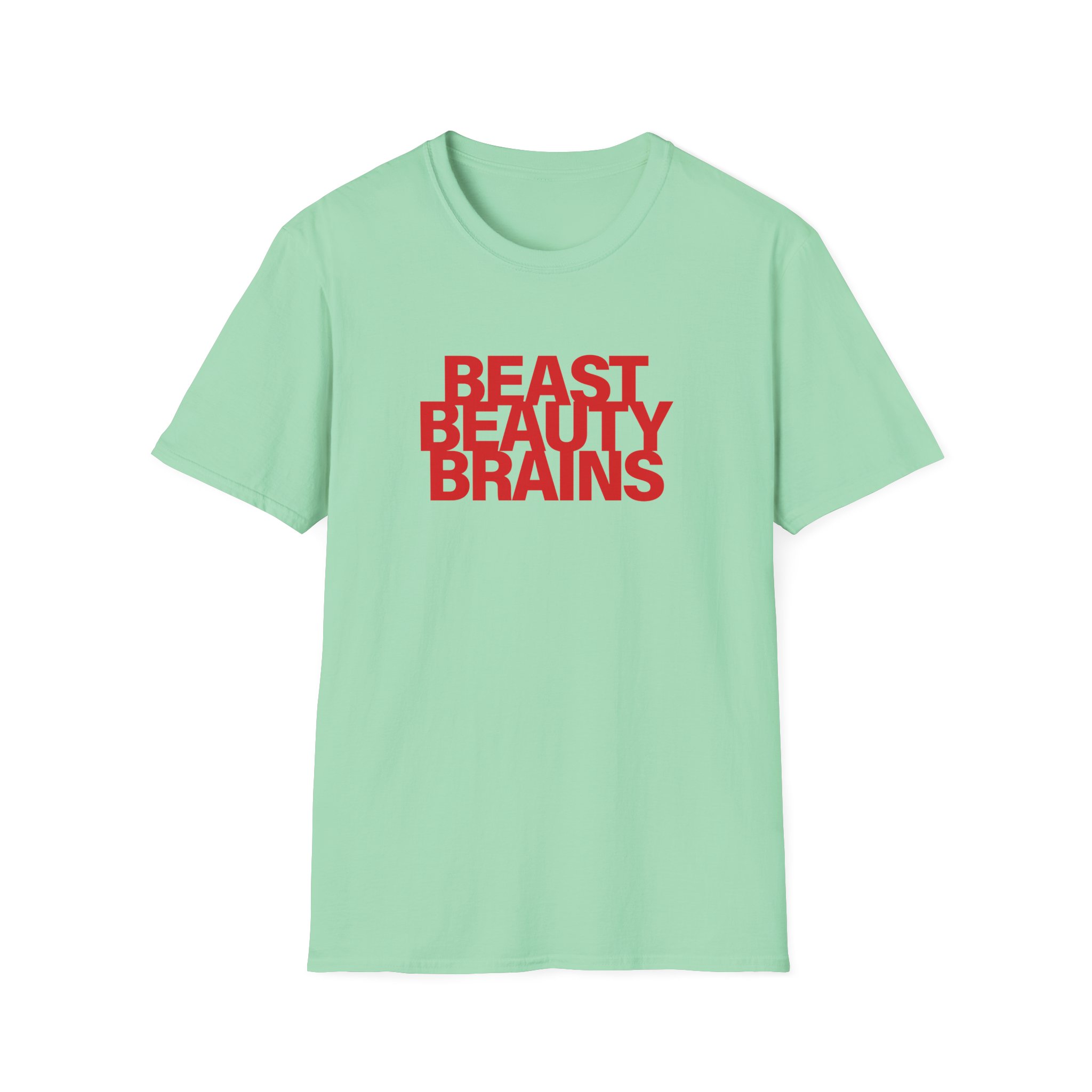 Ilona Maher Beast Beauty Brains Iconic Unisex Softstyle T-Shirt