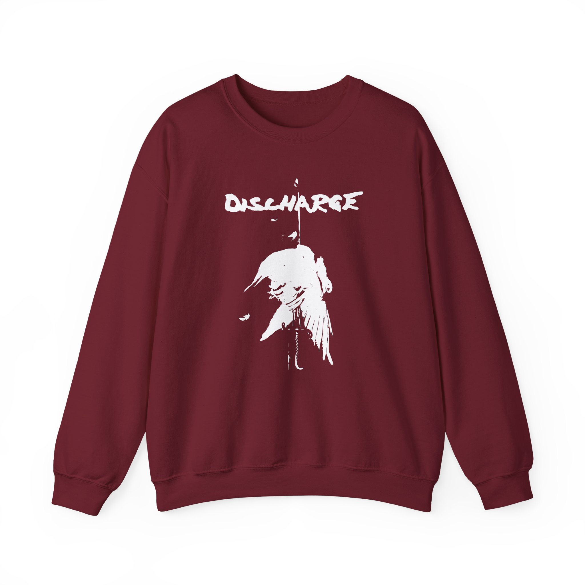 Discharge Never Again Unisex Heavy Blendâ„¢ Crewneck Sweatshirt