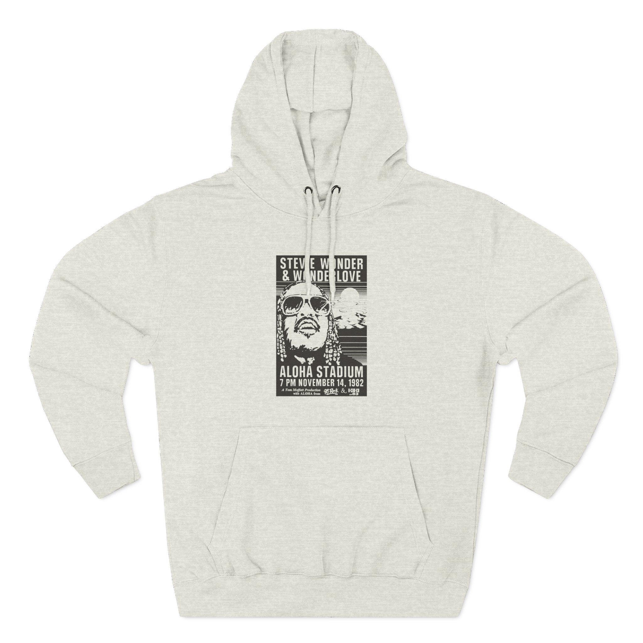 Stevie Wonder Aloha Stadium Three-Panel Fleece Hoodie