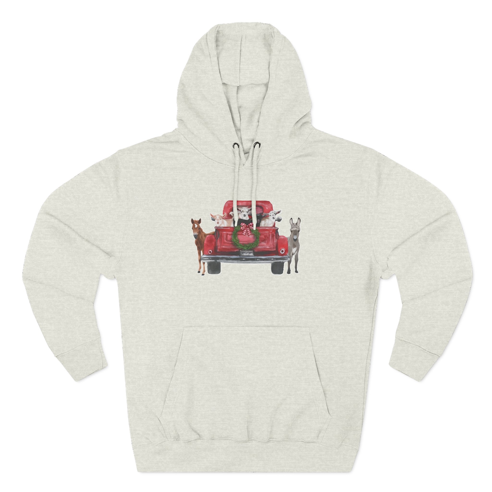 Katie Van Slyke Three-Panel Fleece Hoodie