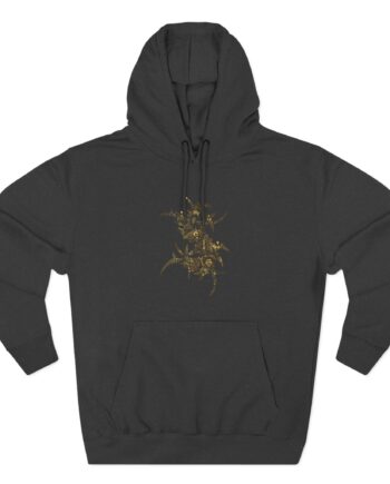 Sepultura Discography Three-Panel Fleece Hoodie