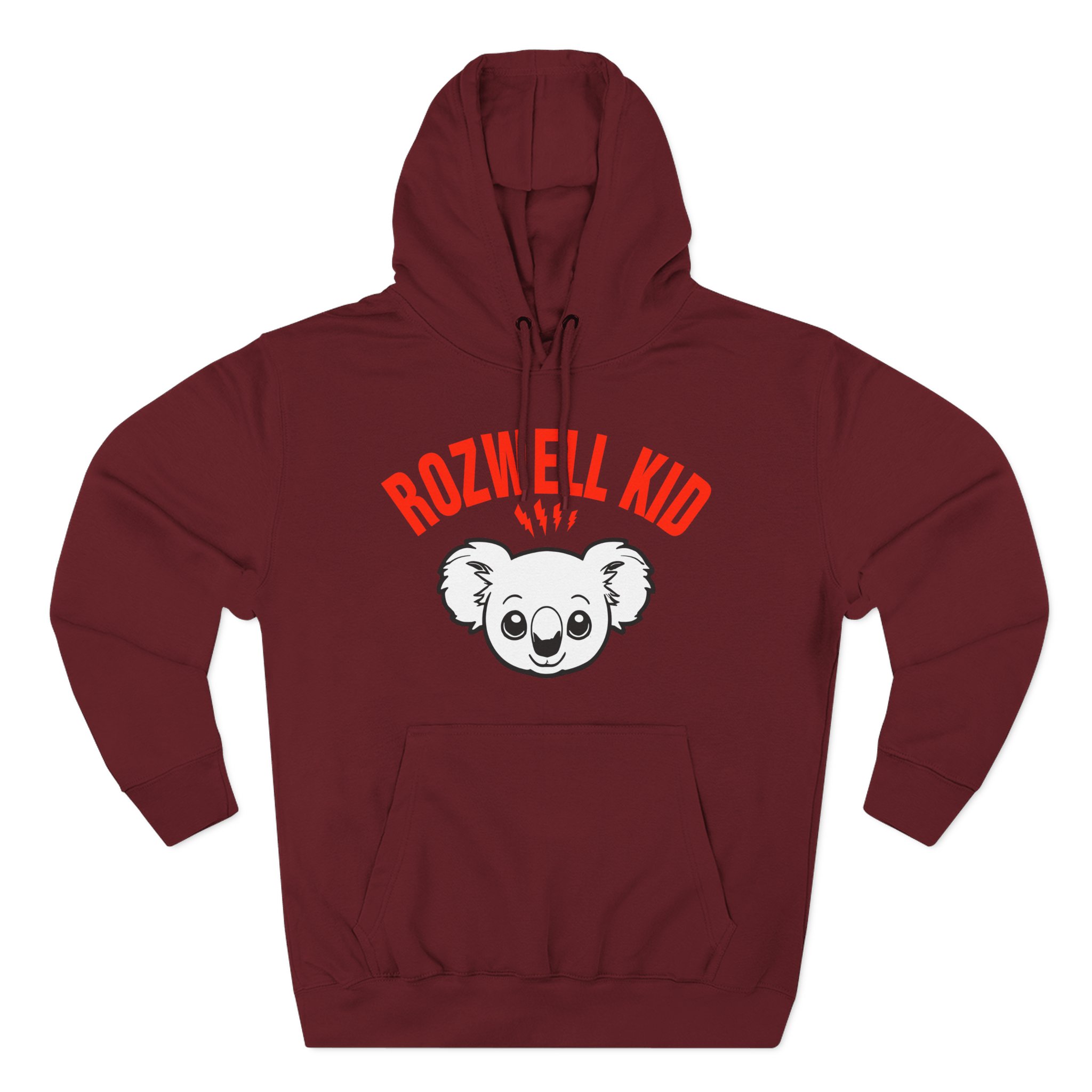 Rozwell Kid Koala Three-Panel Fleece Hoodie