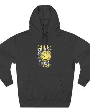 Blink 182 Big Smile Arrows Three-Panel Fleece Hoodie