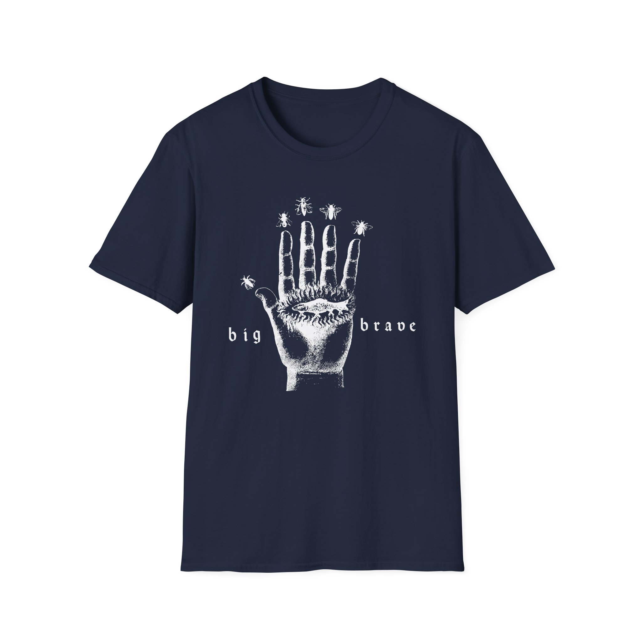 Big Brave Hand Unisex Softstyle T-Shirt