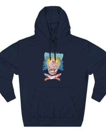Accused Ad Knives Three-Panel Fleece Hoodie