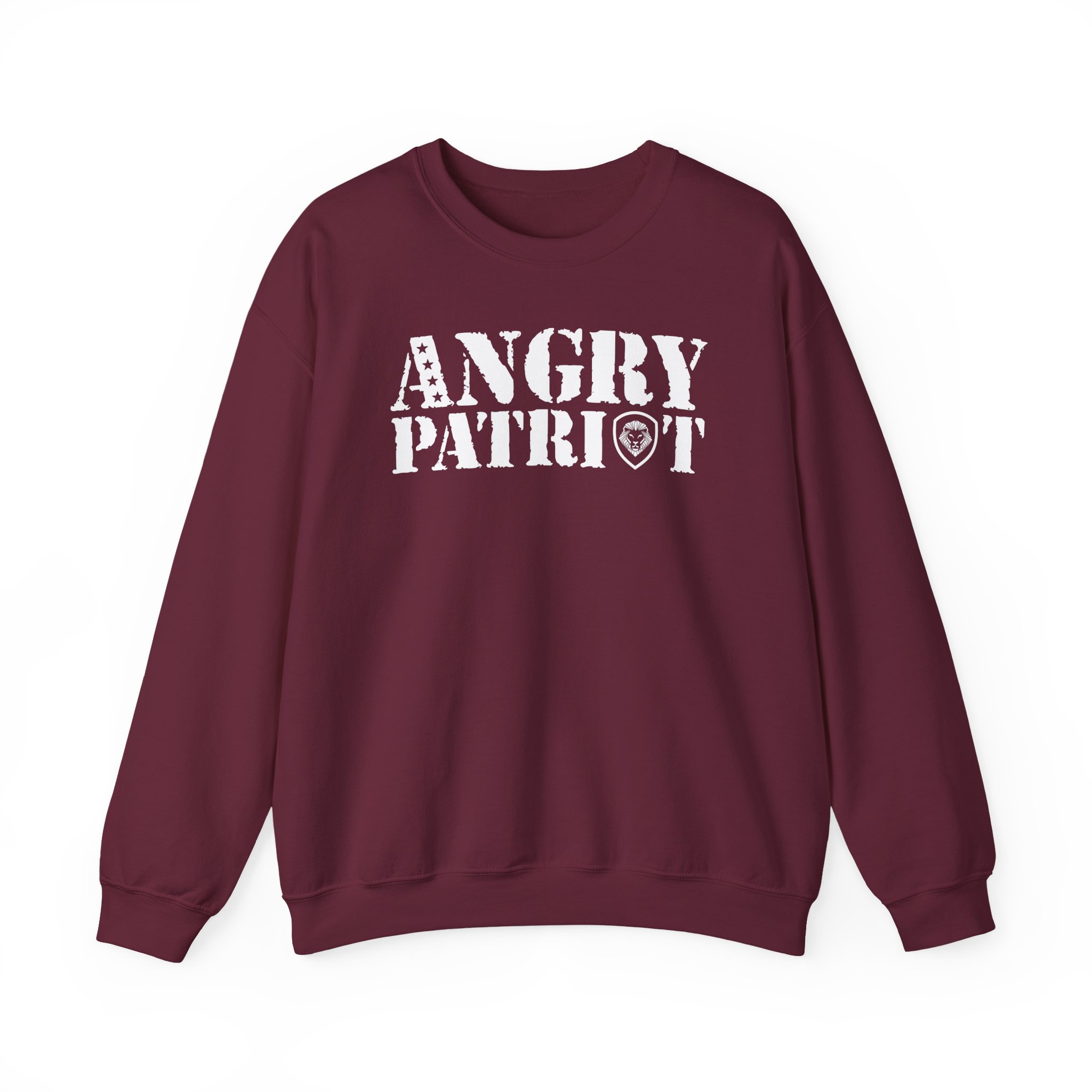 Valuetainment Angry Patriot Unisex Heavy Blendâ„¢ Crewneck Sweatshirt