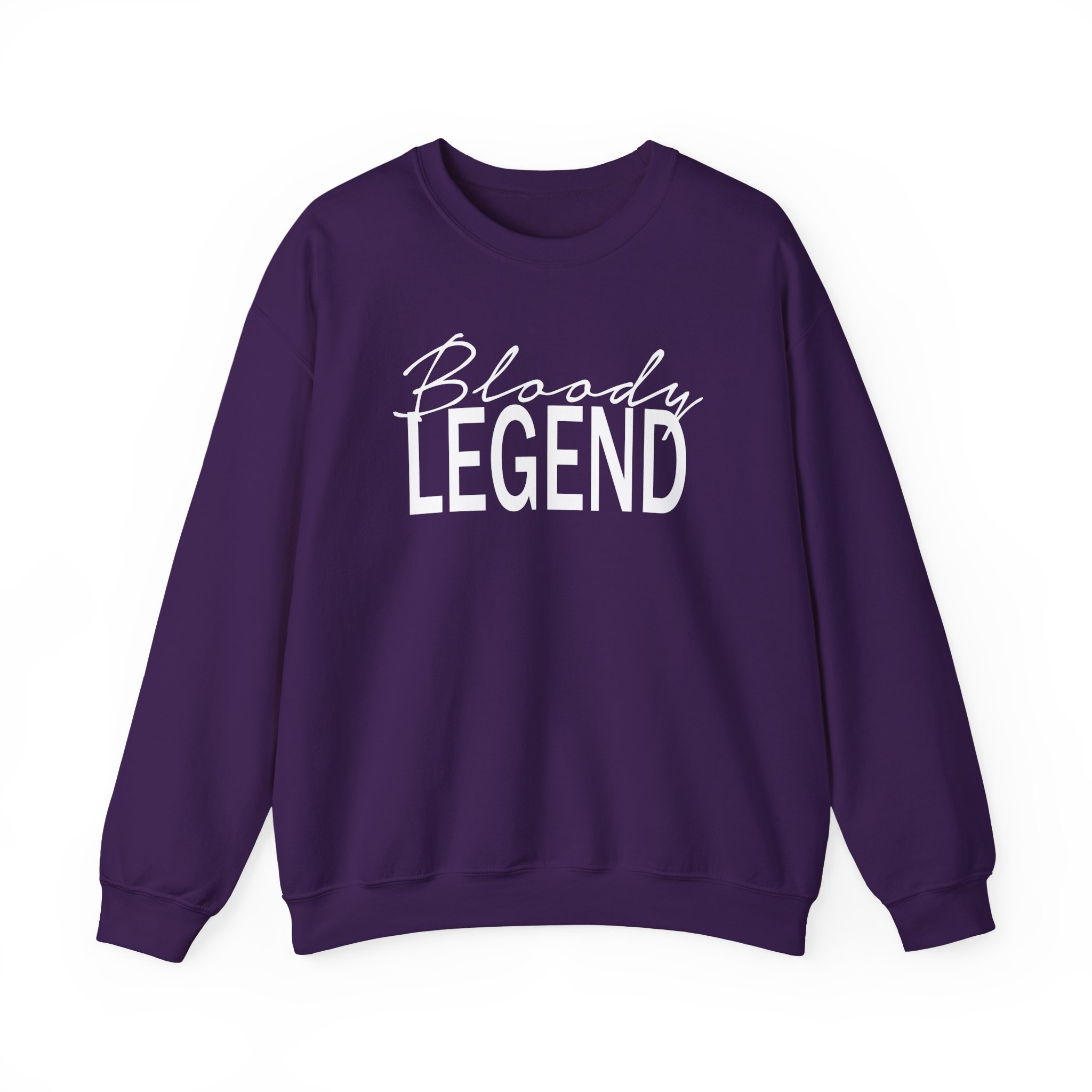 Lazarbeam Bloody Legend Unisex Heavy Blendâ„¢ Crewneck Sweatshirt