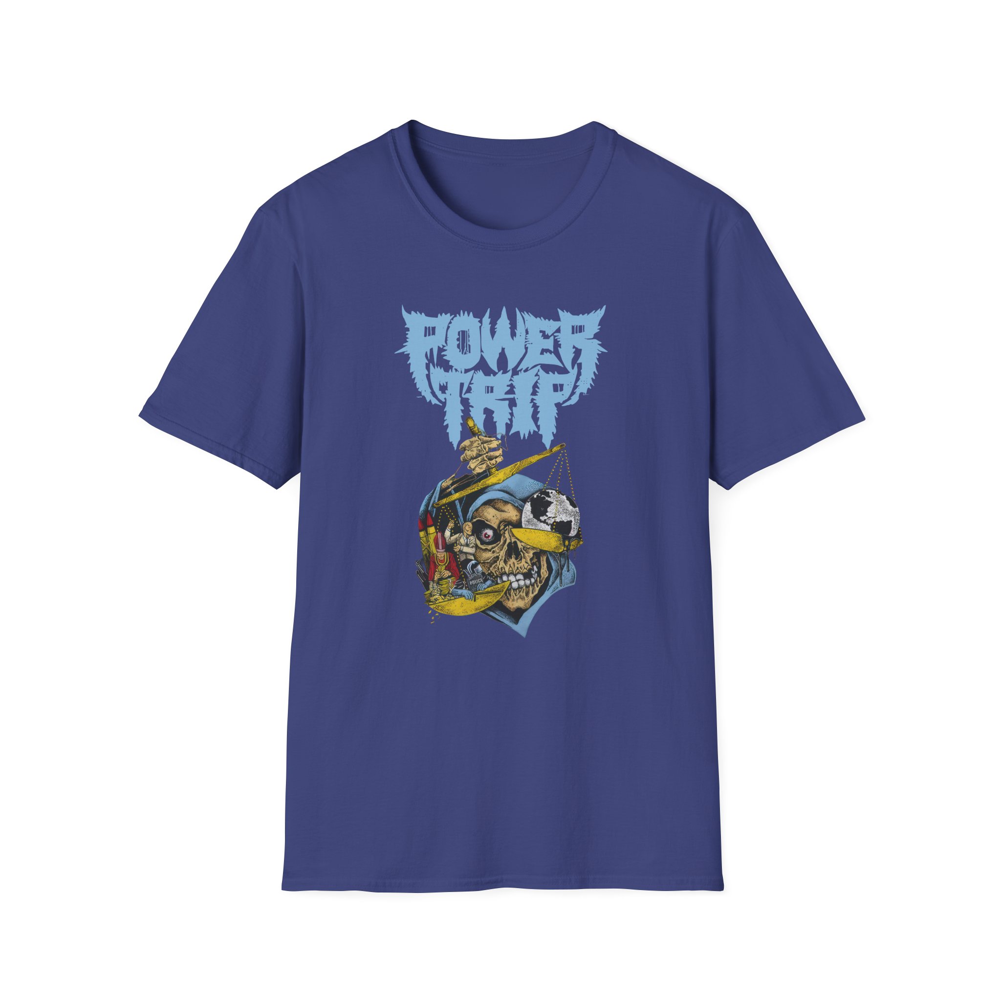Power Trip Scale Unisex Softstyle T-Shirt