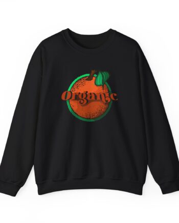 Larry June Organic Logo Unisex Heavy Blend™ Crewneck Sweatshirt