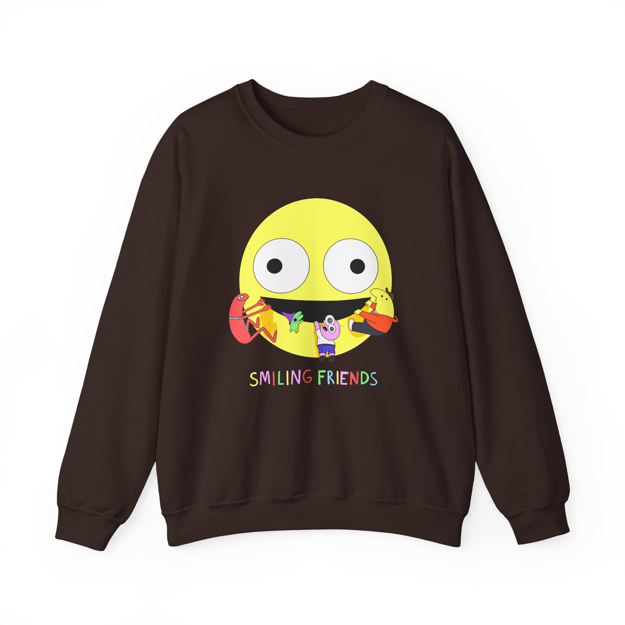 Smiling Friends Unisex Heavy Blend Crewneck Sweatshirt