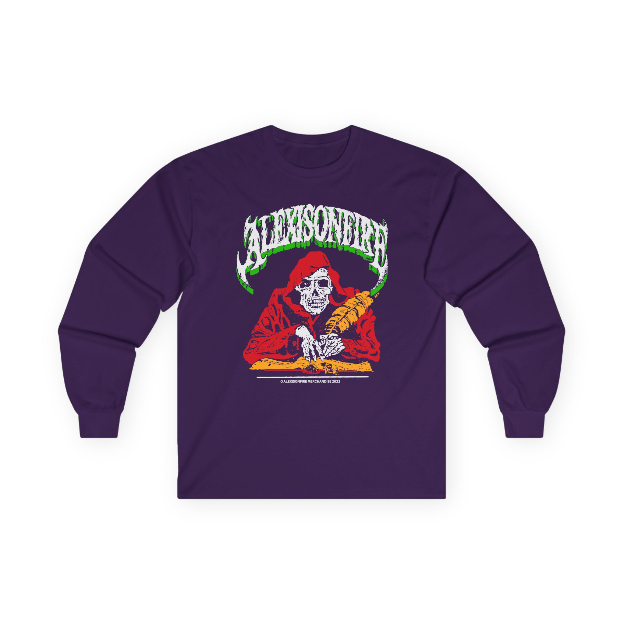 Alexisonfire Skelwrite Unisex Ultra Cotton Long Sleeve Tee