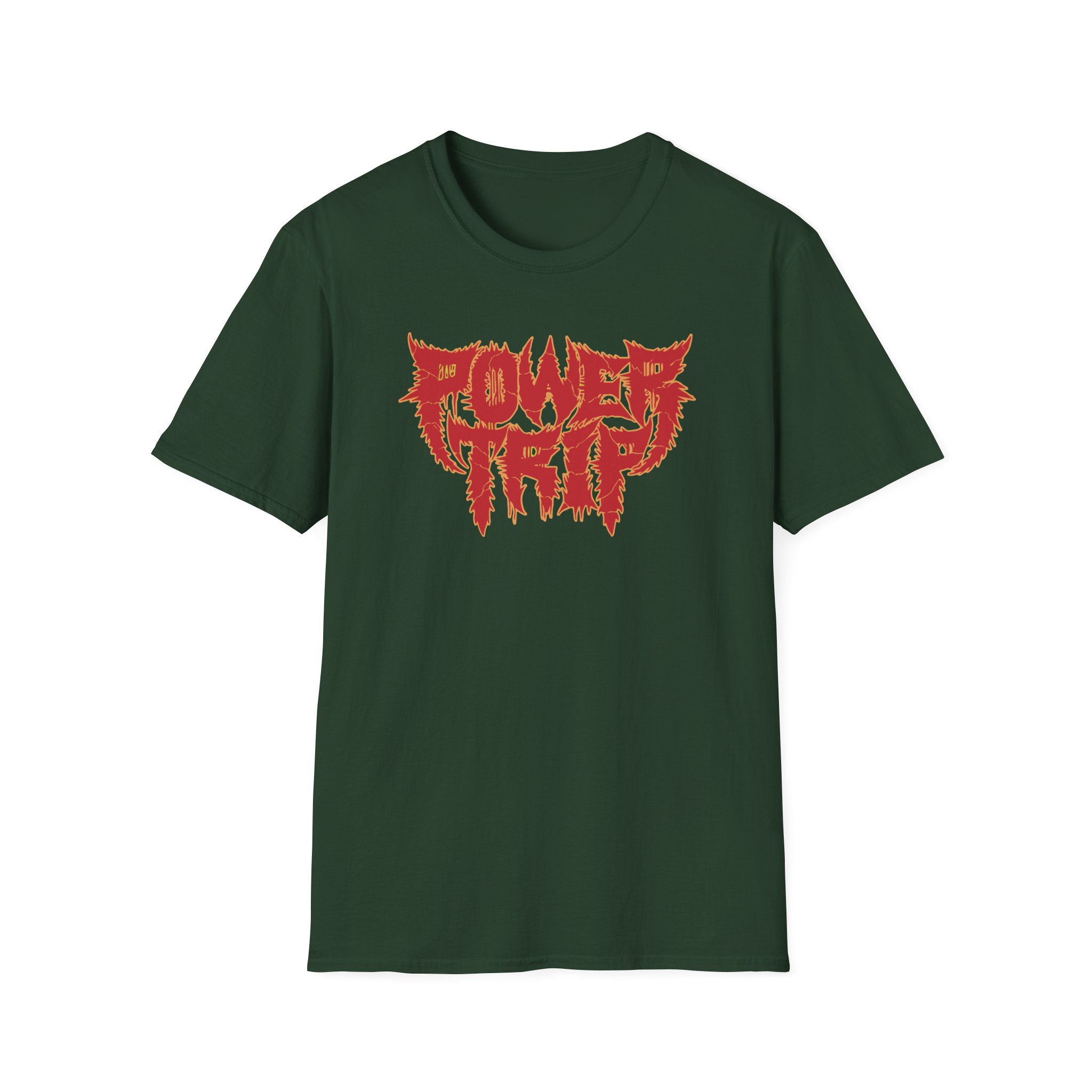 Power Trip Spikey Snake Unisex Softstyle T-Shirt