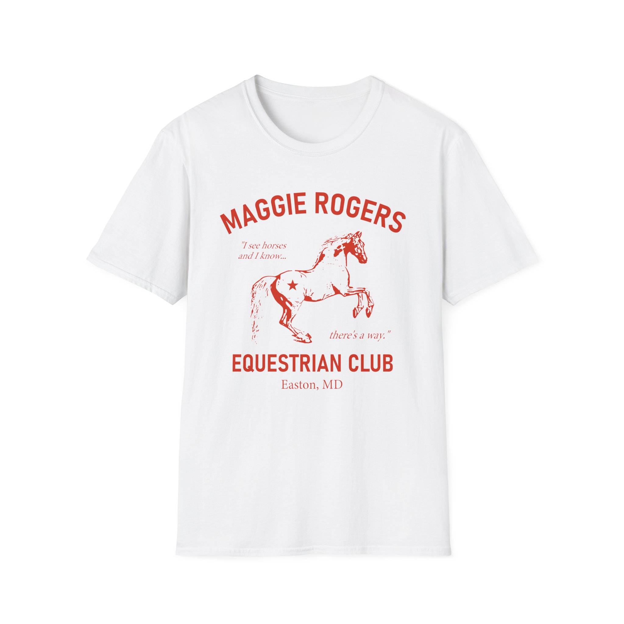 Maggie Rogers Equestrian Club Unisex Softstyle T-Shirt