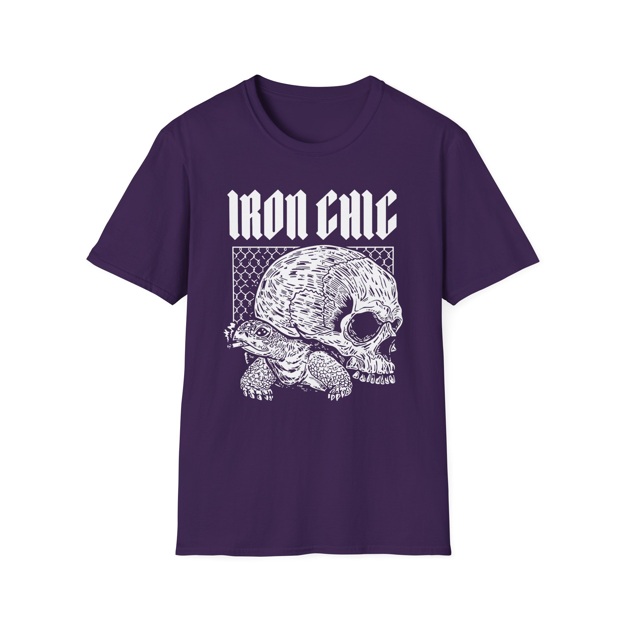 Iron Chic Turtle Unisex Softstyle T-Shirt