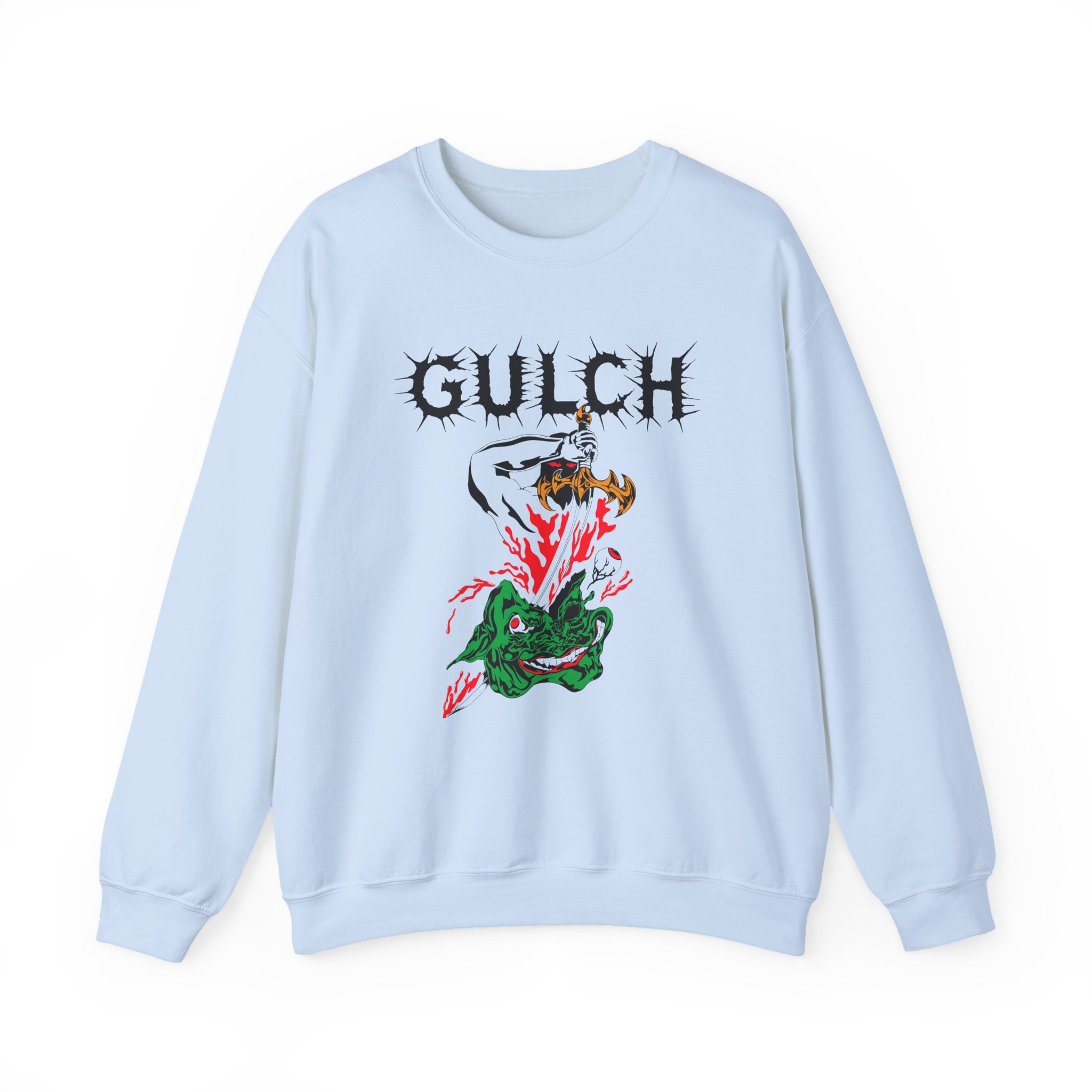 Gulch Bolt Swallower Unisex Heavy Blendâ„¢ Crewneck Sweatshirt