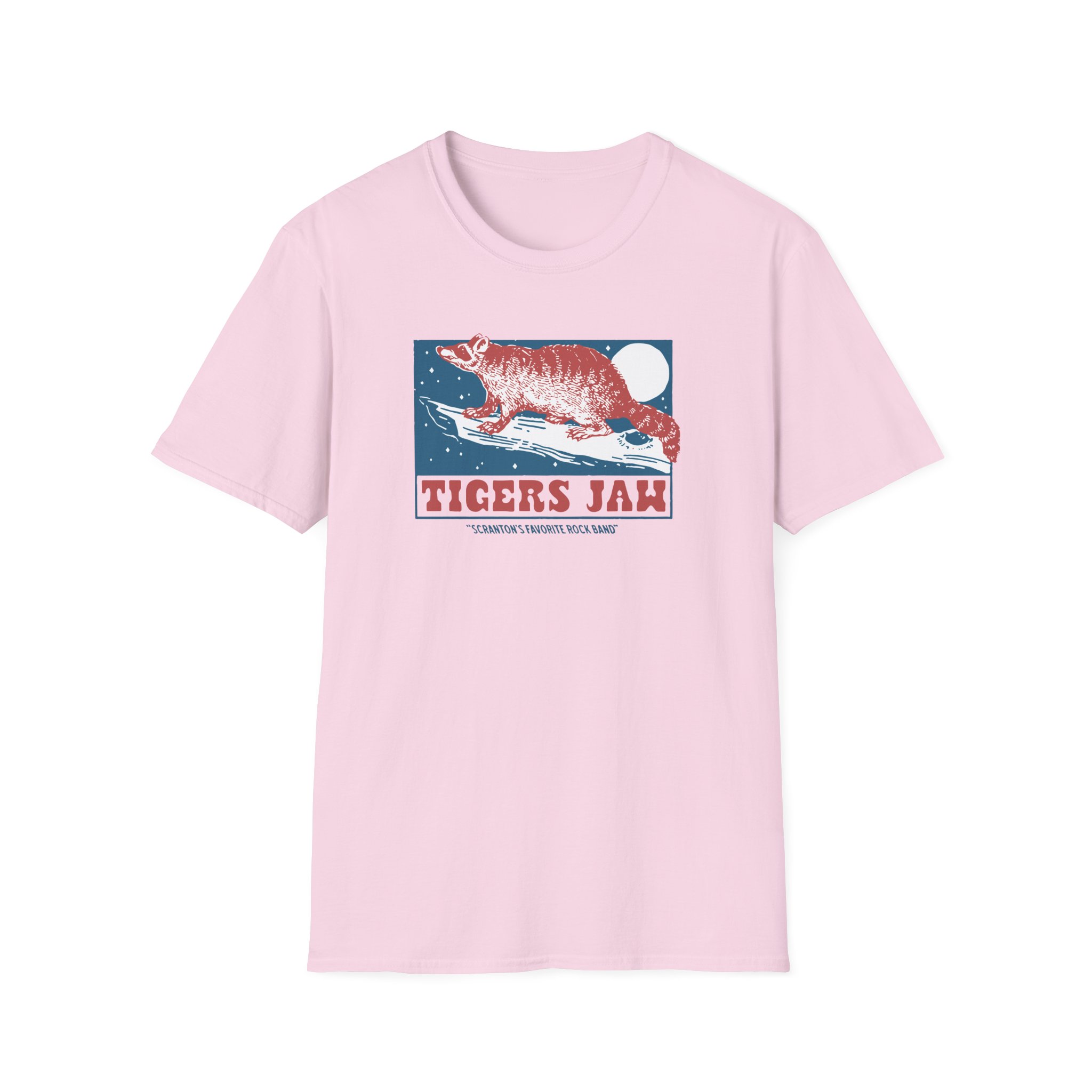 Tigers Jaw Raccoon Unisex Softstyle T-Shirt
