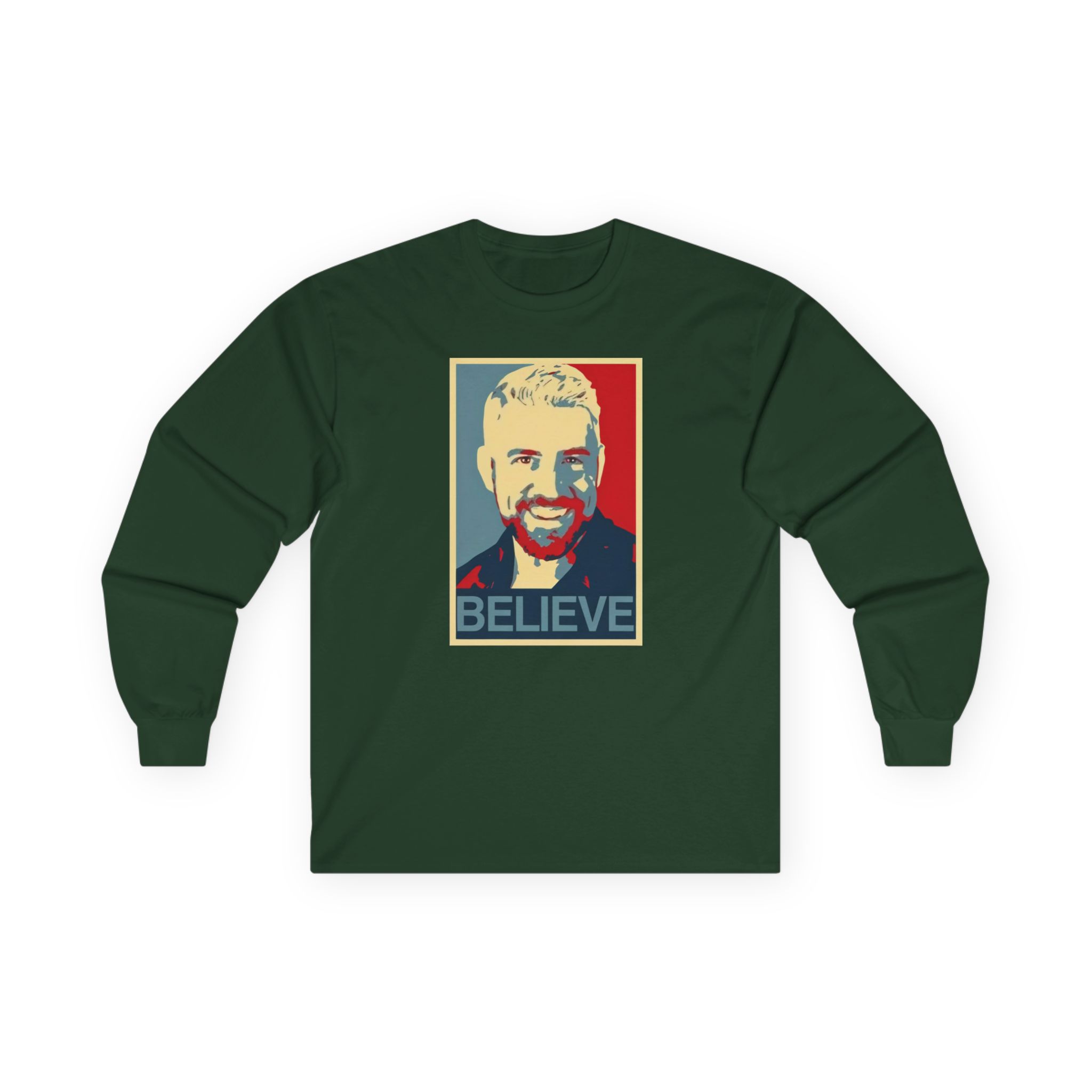 Joe Hendry Believe Unisex Ultra Cotton Long Sleeve Tee