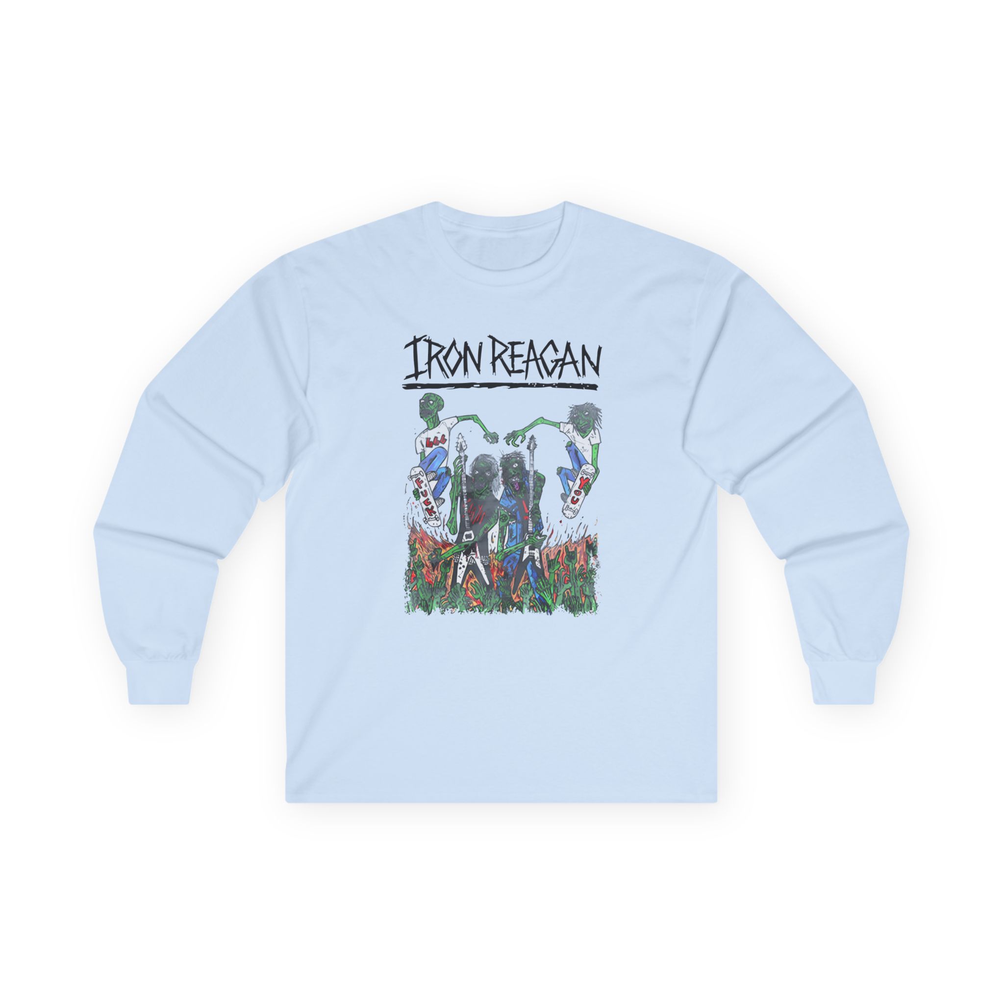 Iron Reagan Death Pit Unisex Ultra Cotton Long Sleeve Tee